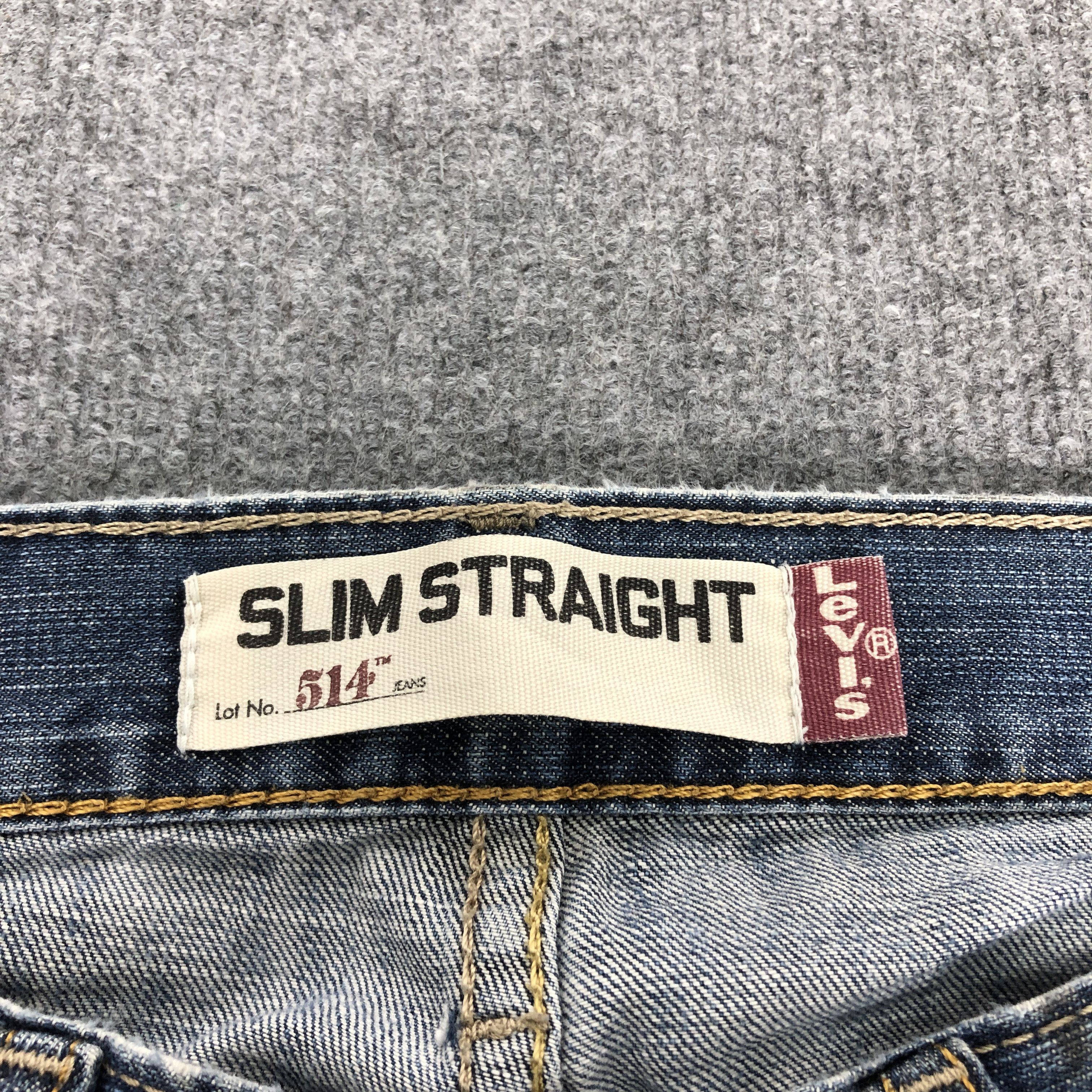 Levi's Vintage Y2K Levi's 514 Distress Faded Jean Pant Size US 32 / EU 48 - 11 Thumbnail
