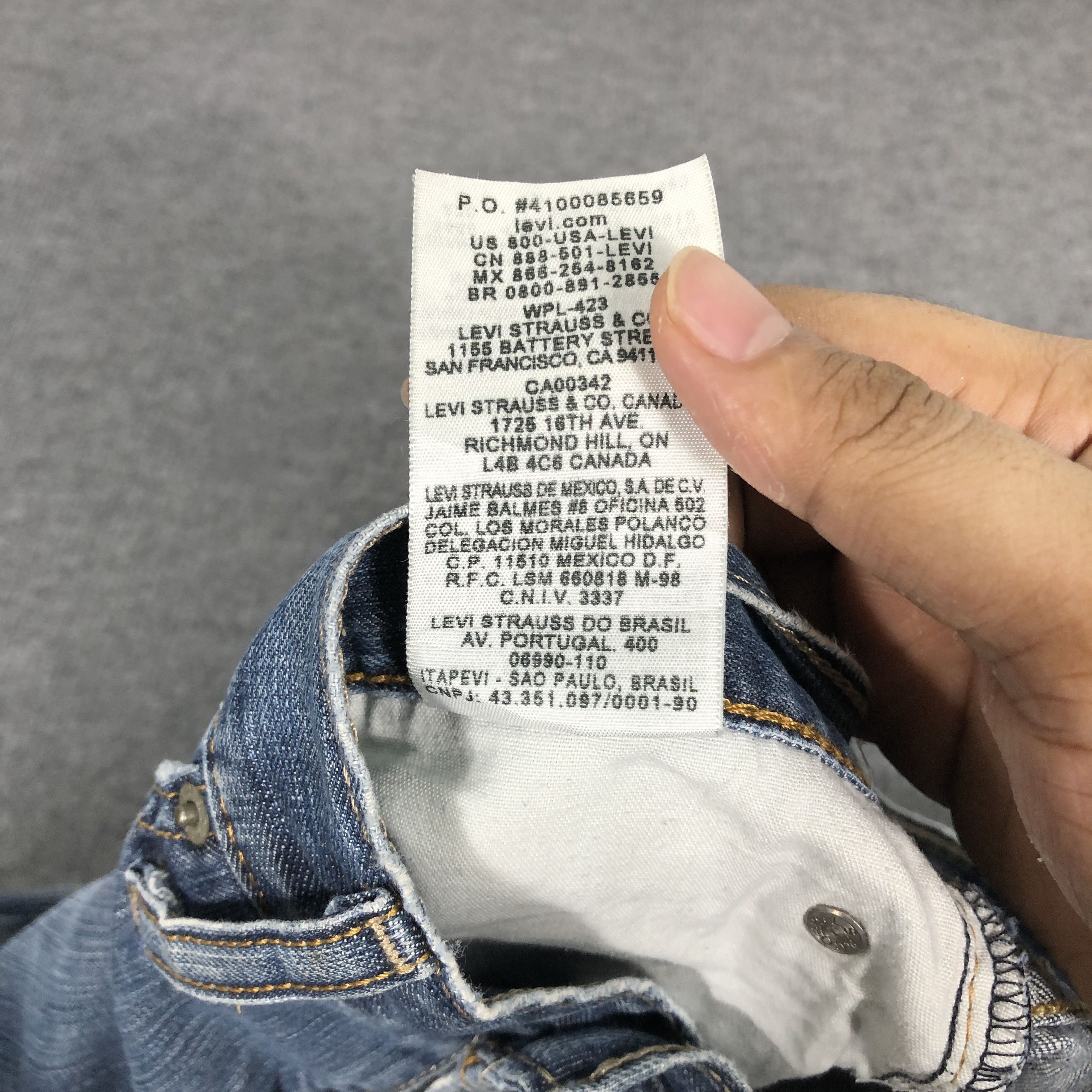 Levi's Vintage Y2K Levi's 514 Distress Faded Jean Pant Size US 32 / EU 48 - 14 Thumbnail