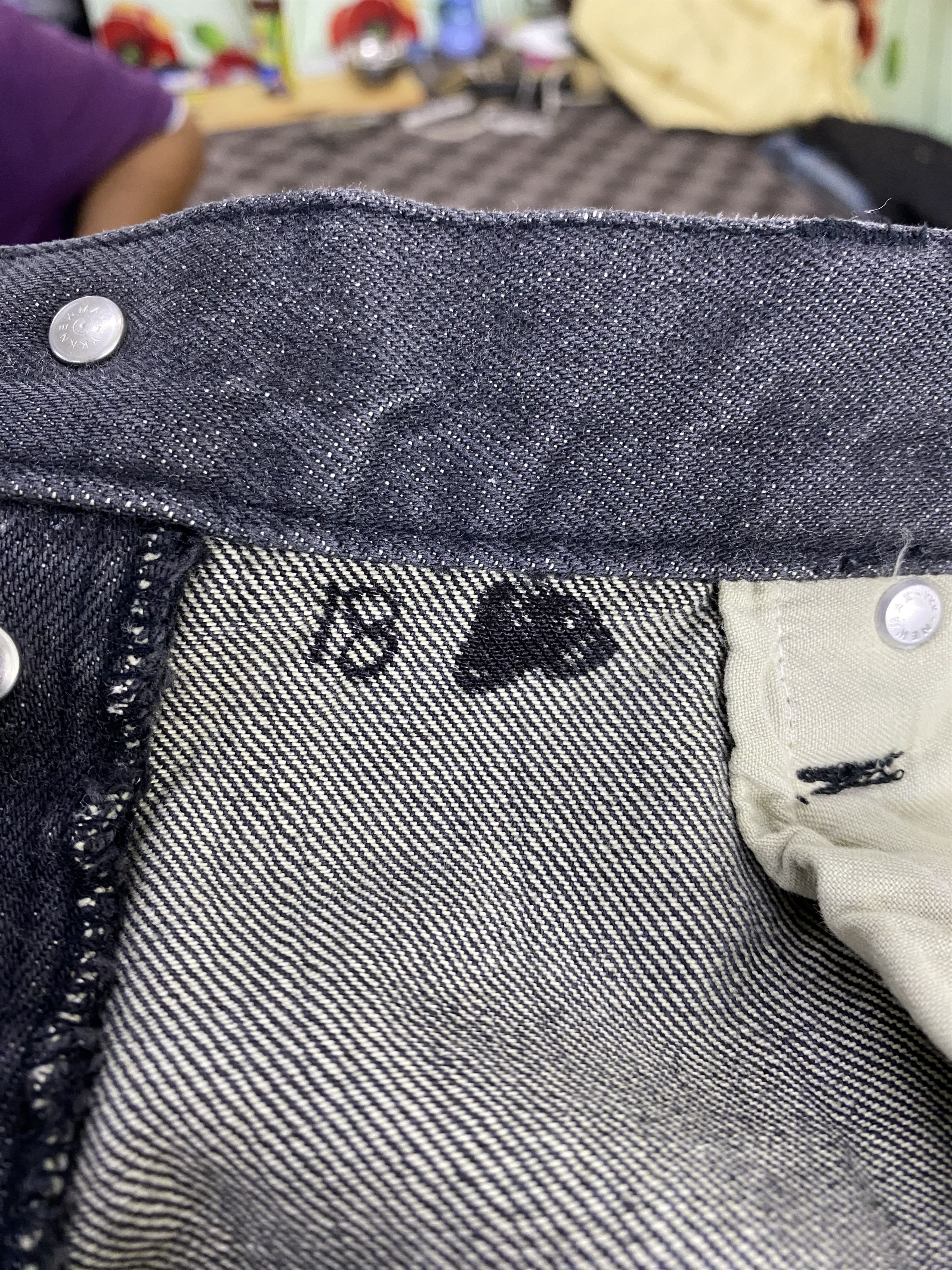 Japanese Brand Japanese Brand Custom Glamb Selvedge Denim Jean Size US 35 - 19 Thumbnail