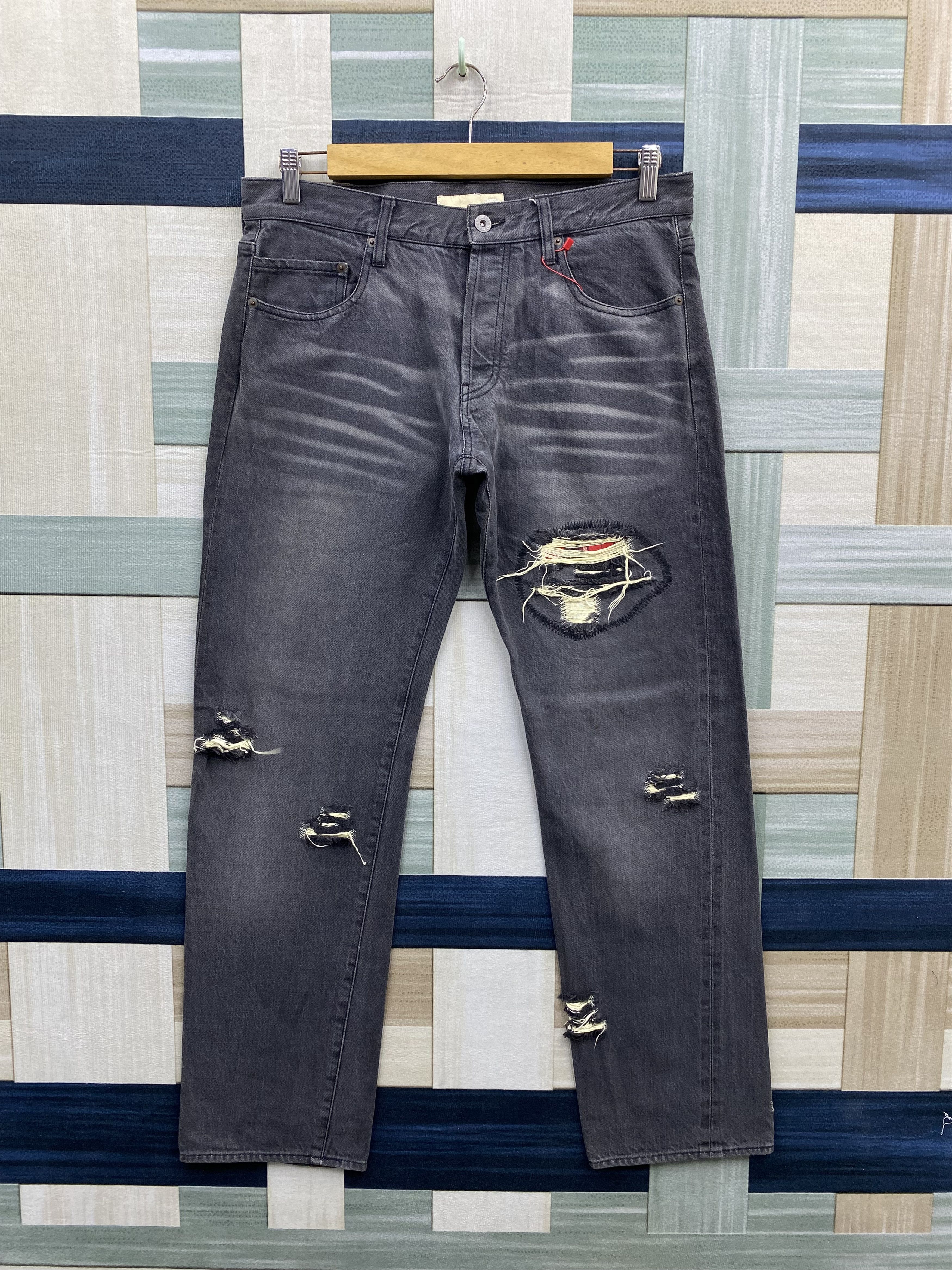 Japanese Brand Japanese Brand Custom Glamb Selvedge Denim Jean Size US 35 - 1 Thumbnail