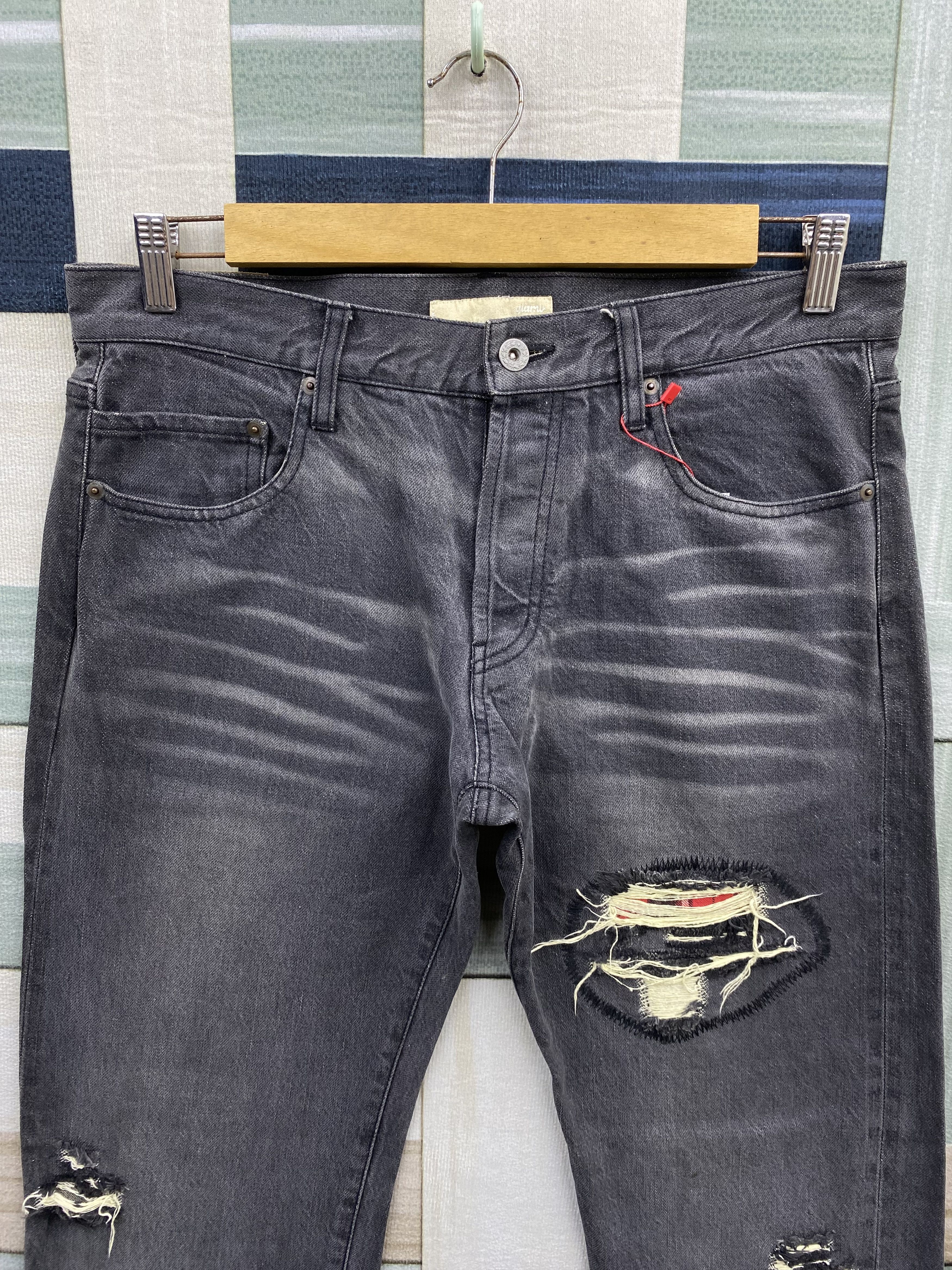 Japanese Brand Japanese Brand Custom Glamb Selvedge Denim Jean Size US 35 - 3 Thumbnail