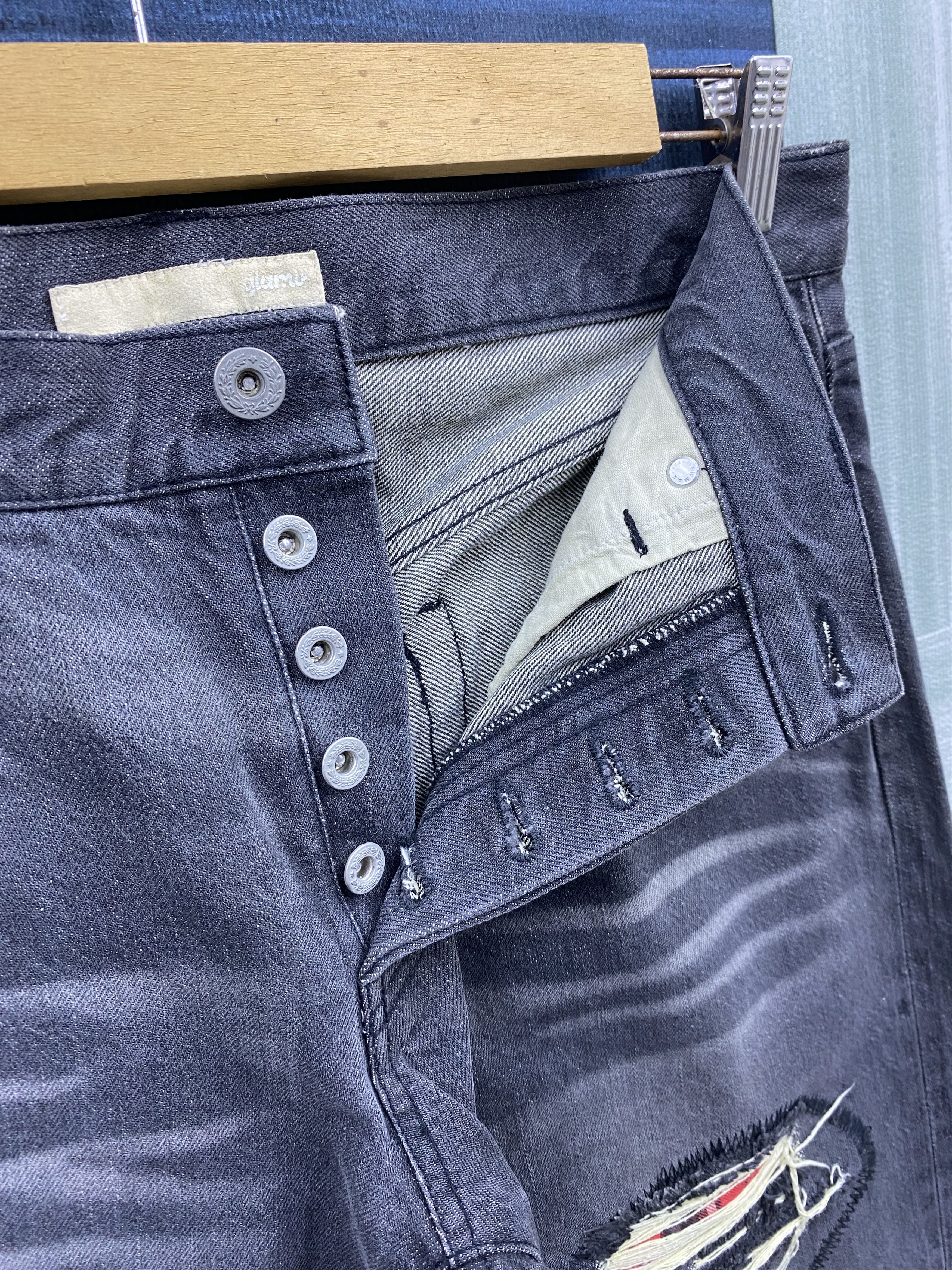 Japanese Brand Japanese Brand Custom Glamb Selvedge Denim Jean Size US 35 - 17 Thumbnail