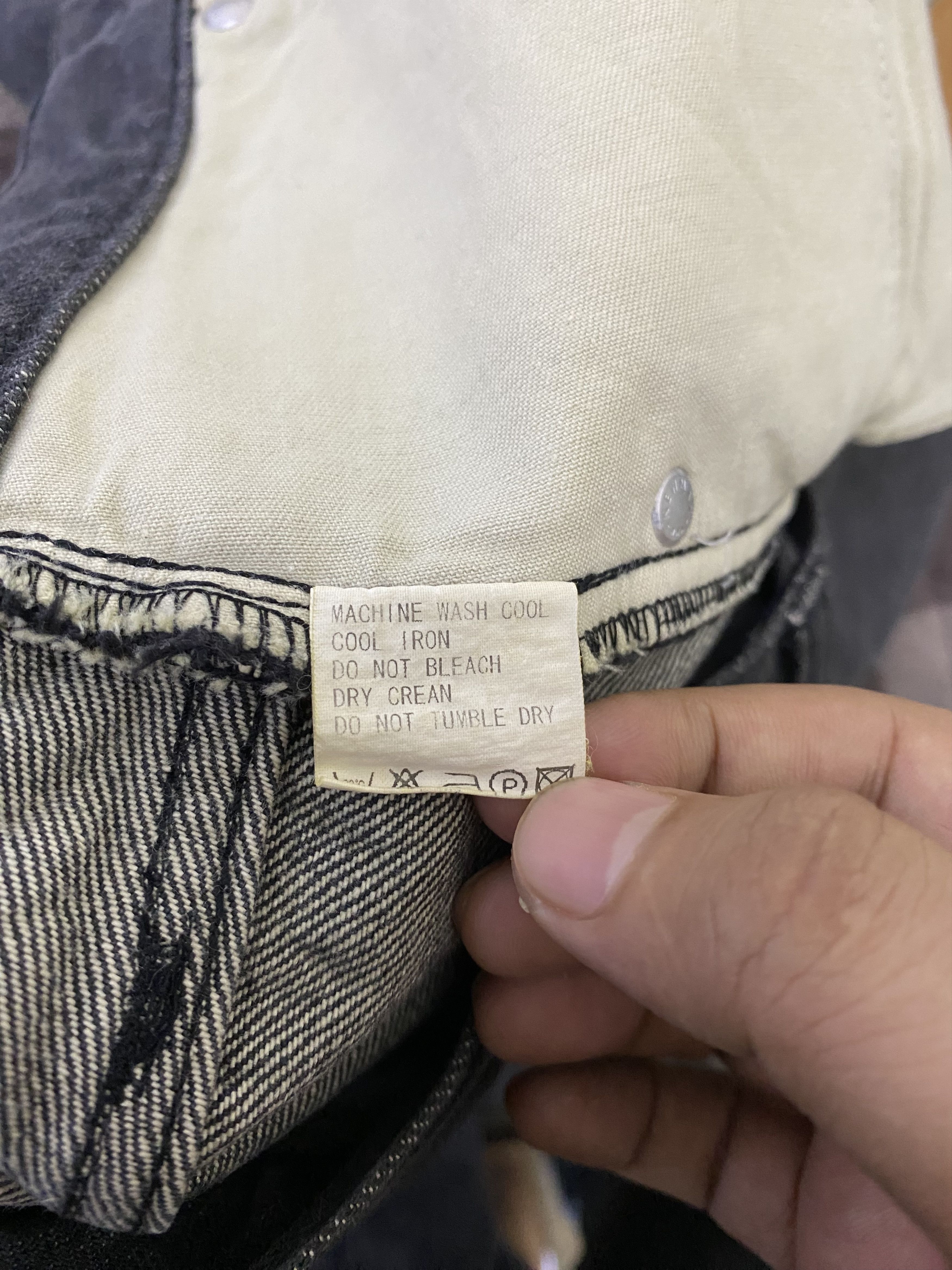 Japanese Brand Japanese Brand Custom Glamb Selvedge Denim Jean Size US 35 - 20 Thumbnail