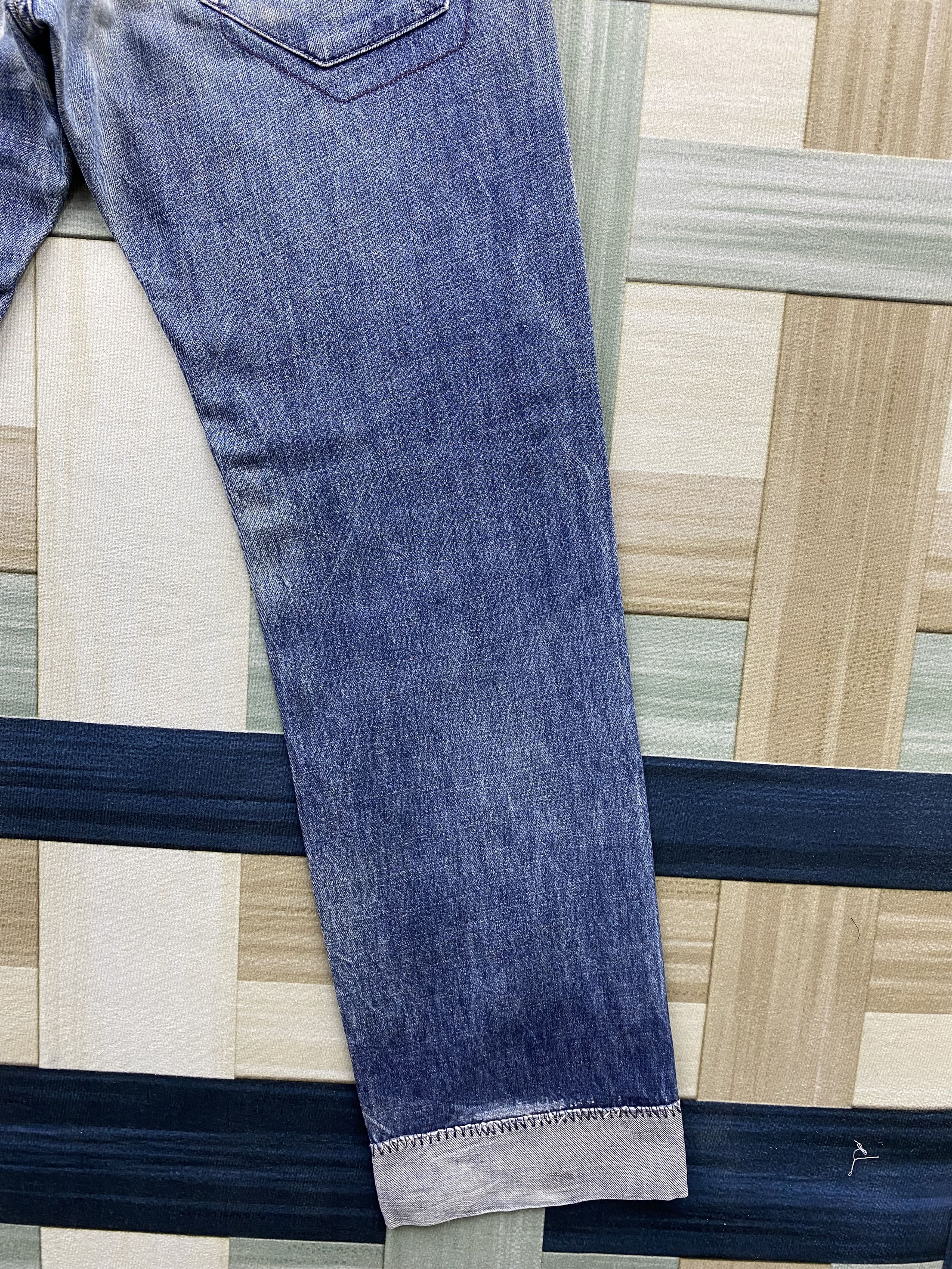 Energie Light Distress Energie Kirk Selvedge Denim Jean Size US 31 - 10 Thumbnail