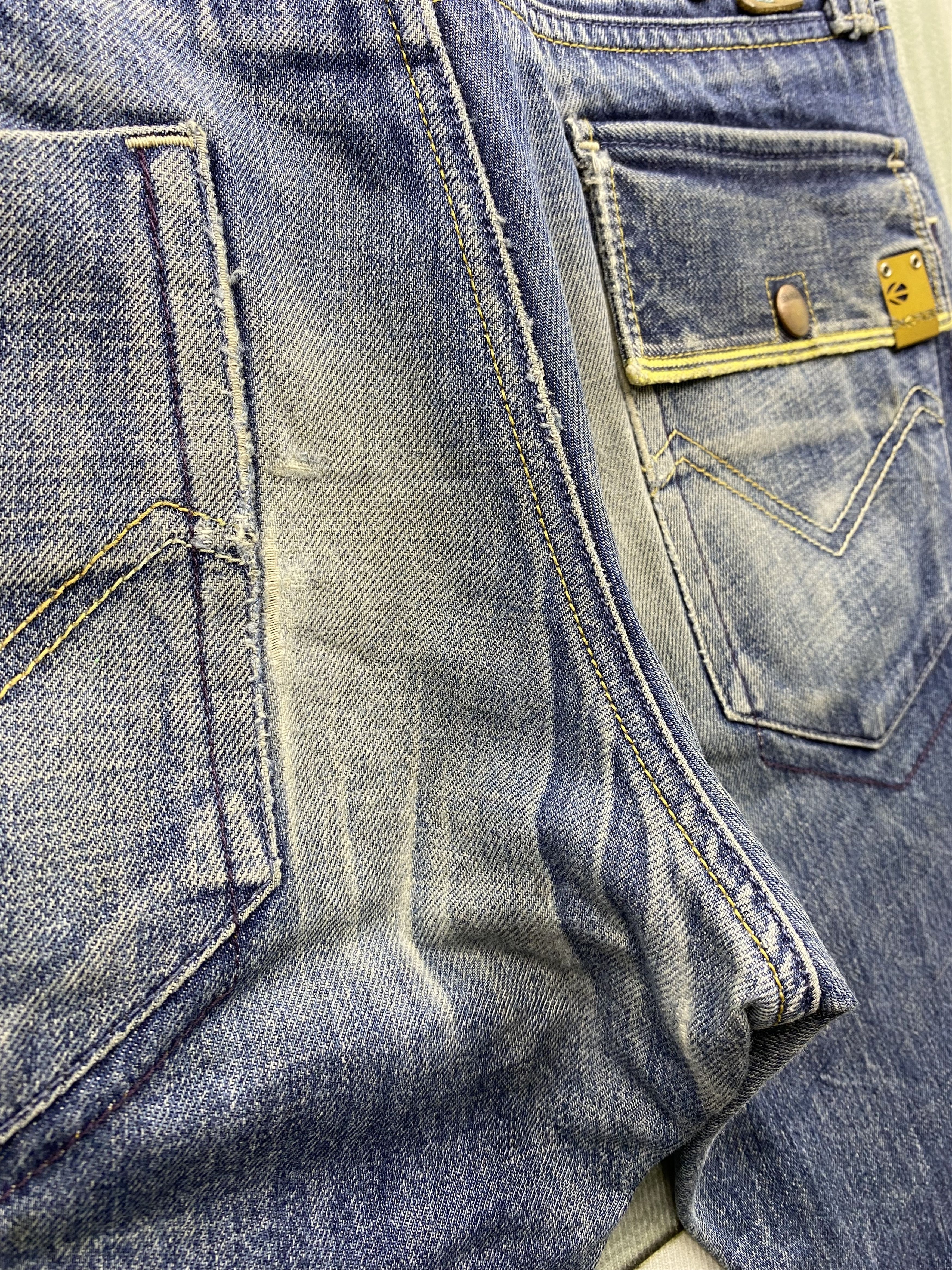 Energie Light Distress Energie Kirk Selvedge Denim Jean Size US 31 - 15 Thumbnail