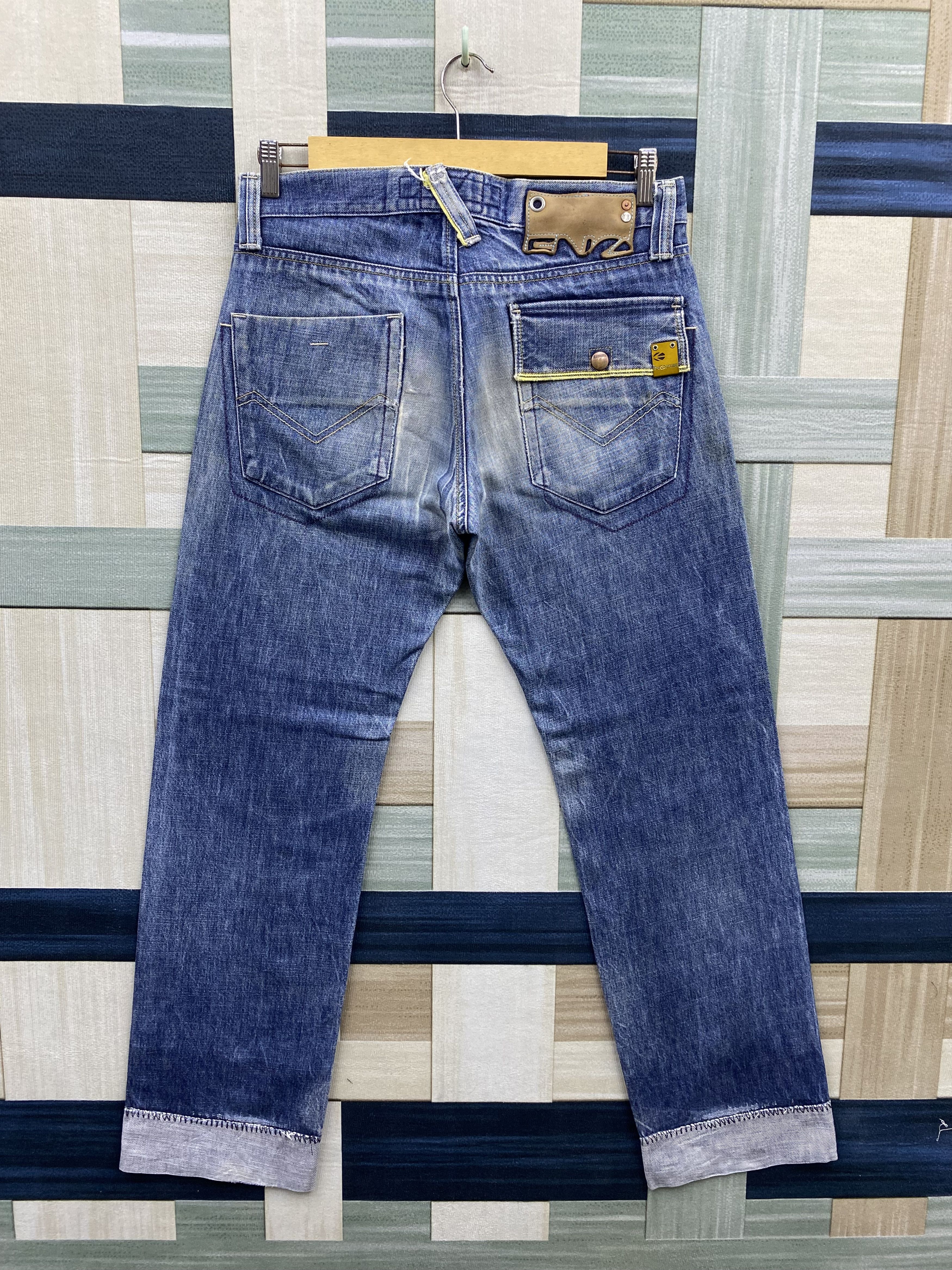 Energie Light Distress Energie Kirk Selvedge Denim Jean Size US 31 - 2 Thumbnail
