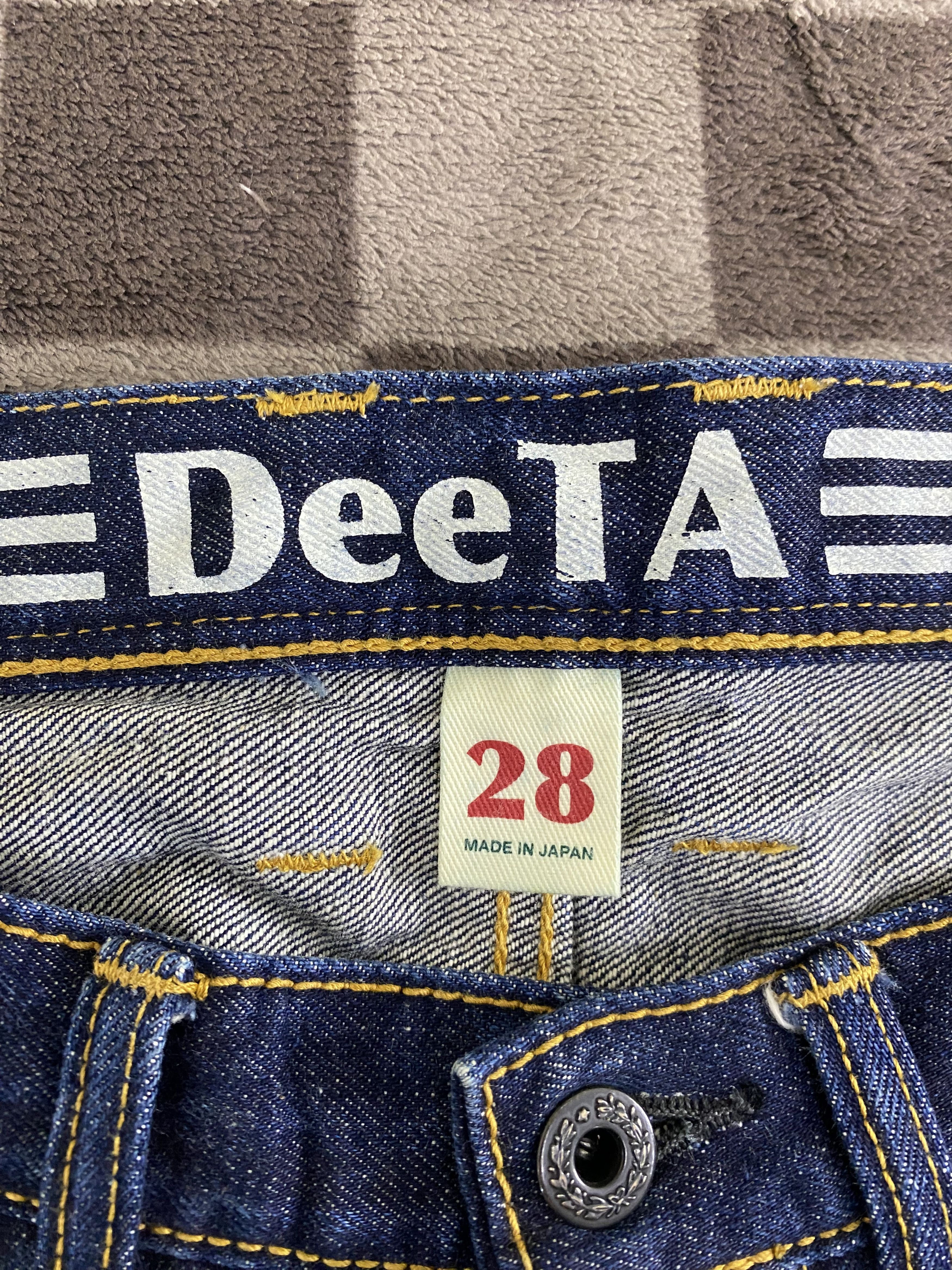 Japanese Brand Japanese Brand DeeTa DTA-001 Selvedge Denim Jean Size US 28 / EU 44 - 19 Thumbnail