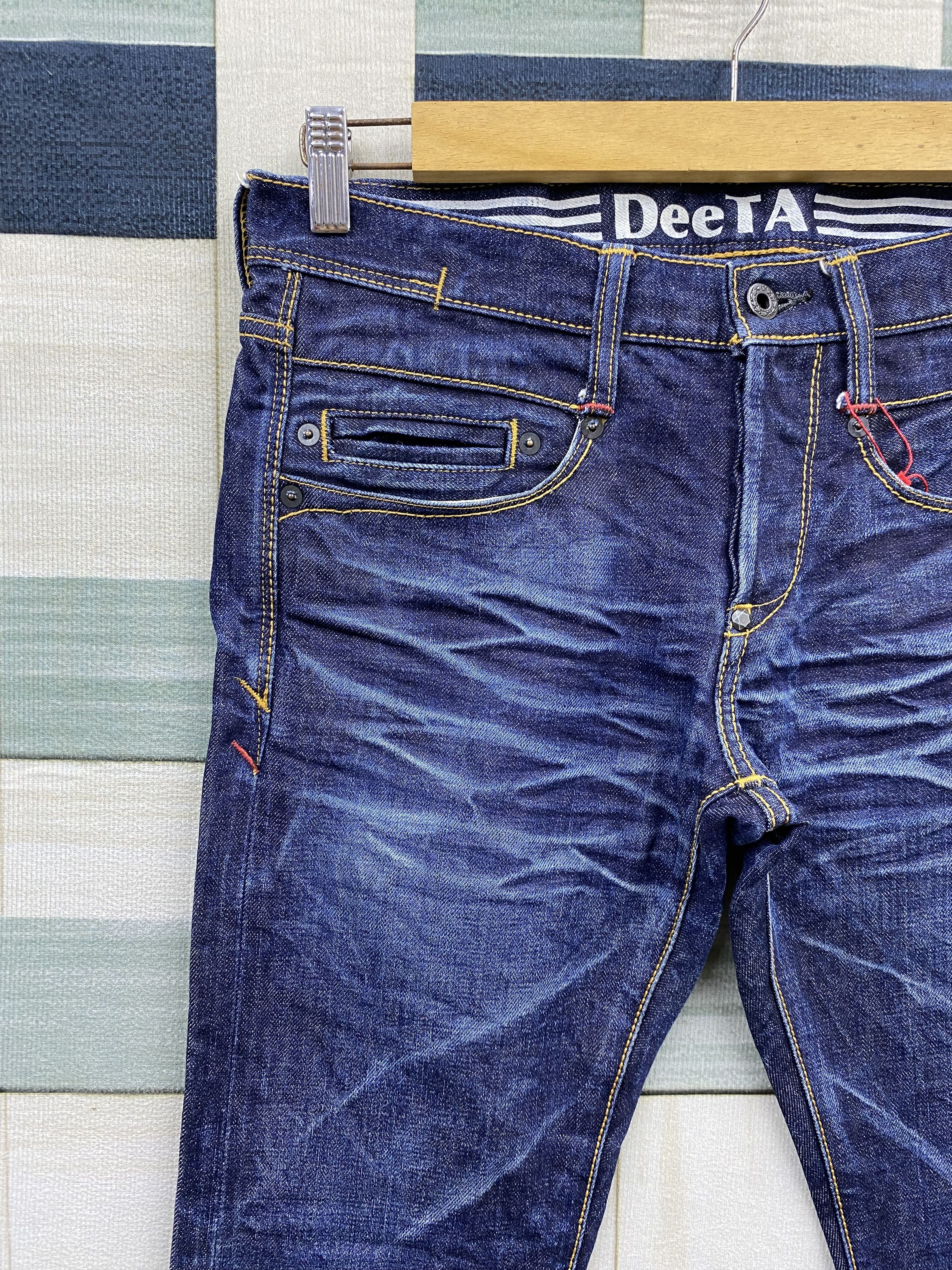 Japanese Brand Japanese Brand DeeTa DTA-001 Selvedge Denim Jean Size US 28 / EU 44 - 6 Thumbnail