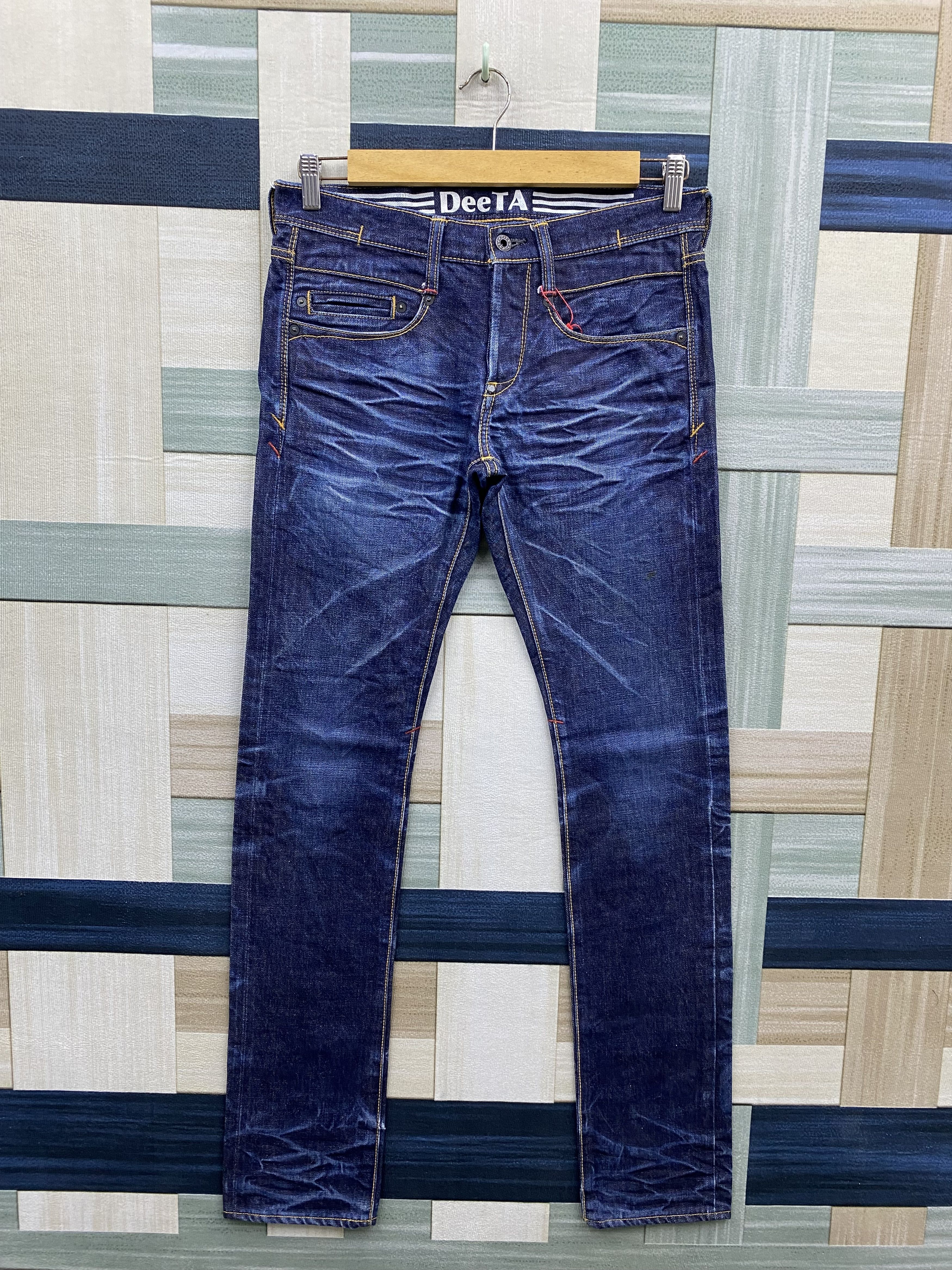 Japanese Brand Japanese Brand DeeTa DTA-001 Selvedge Denim Jean Size US 28 / EU 44 - 1 Thumbnail