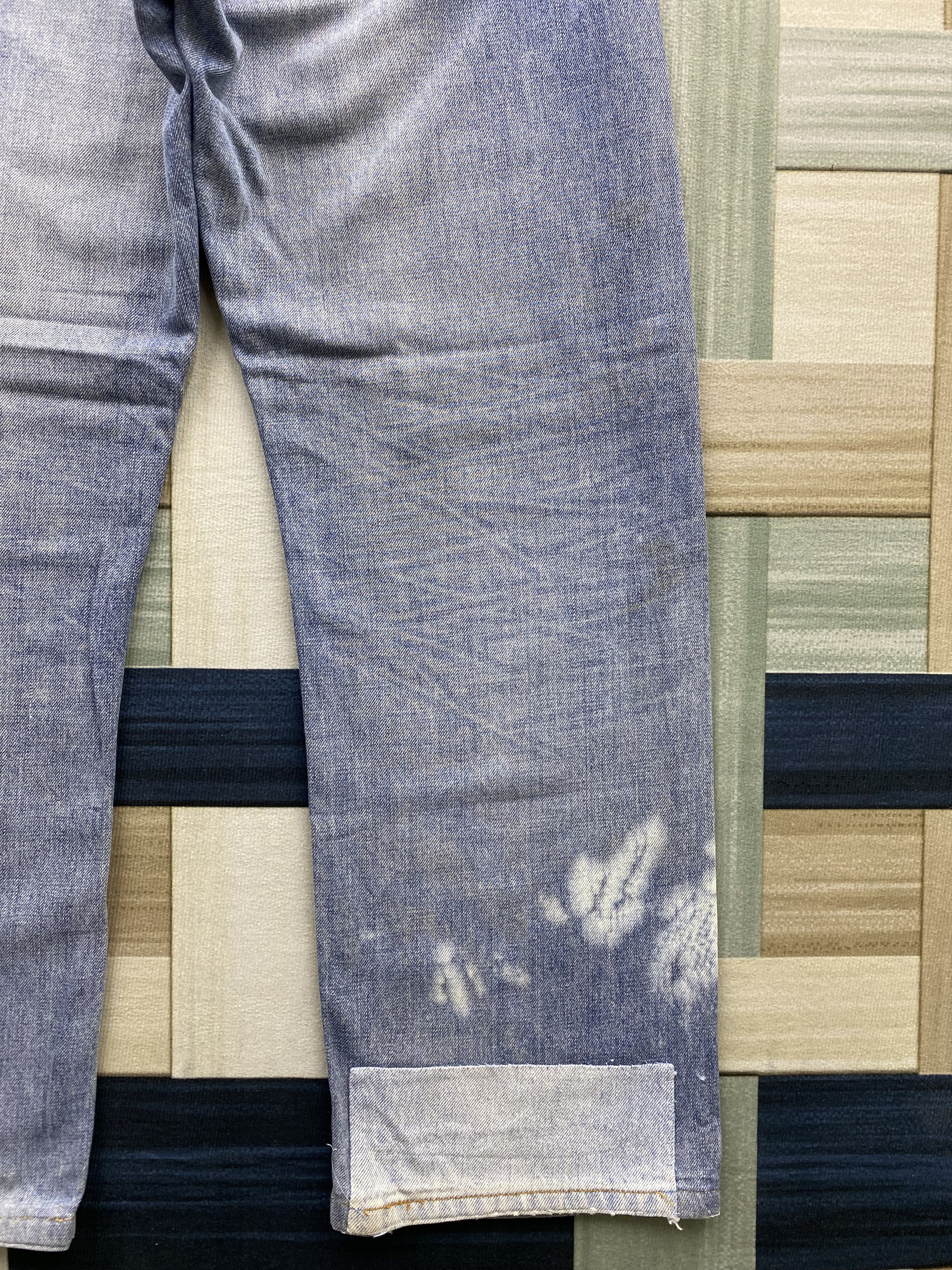 Levi's Vintage Levi's 512 Patchwork Faded Blue Denim Jean Size US 32 / EU 48 - 14 Thumbnail