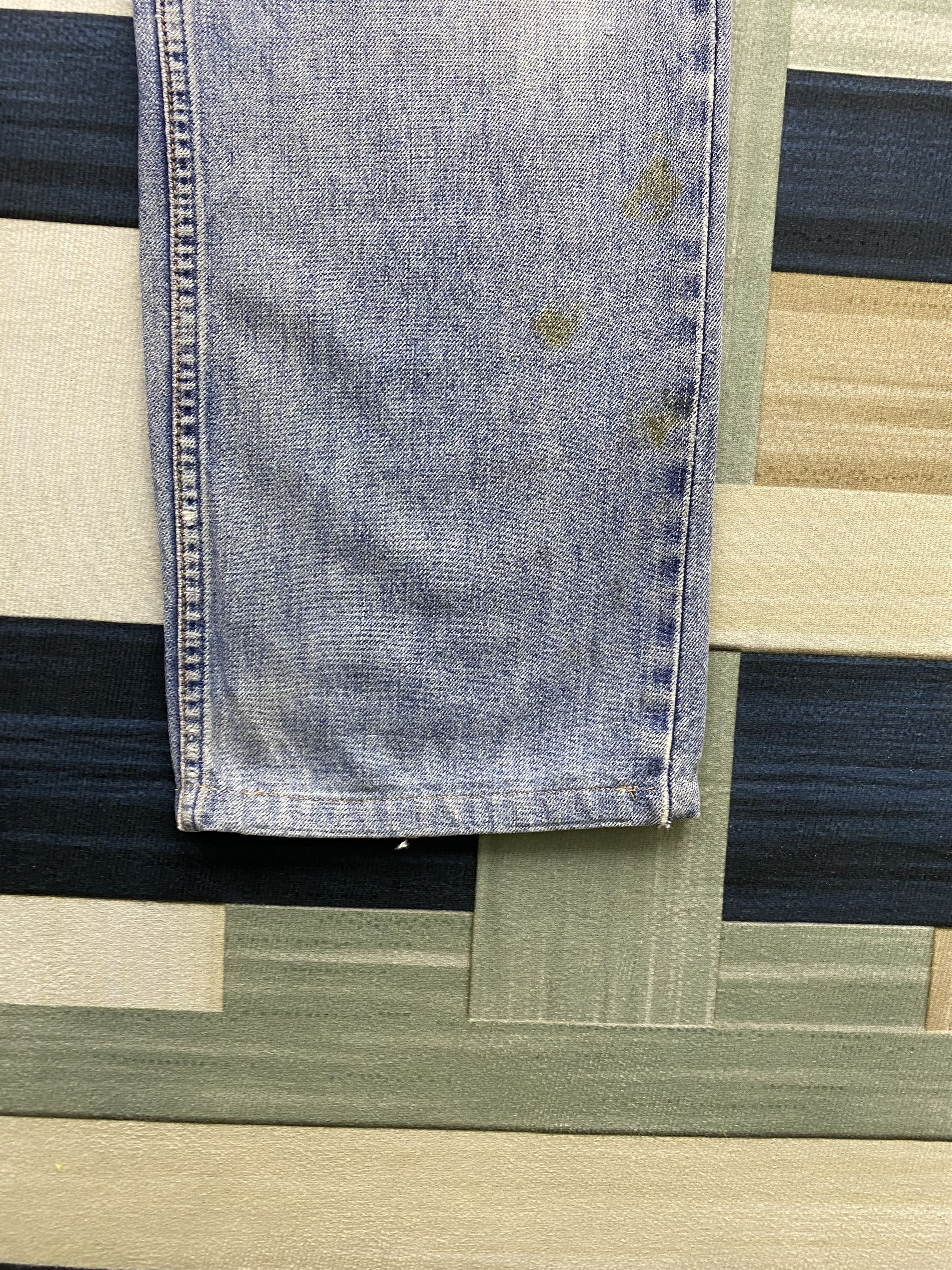 Levi's Vintage Levi's 512 Patchwork Faded Blue Denim Jean Size US 32 / EU 48 - 11 Thumbnail
