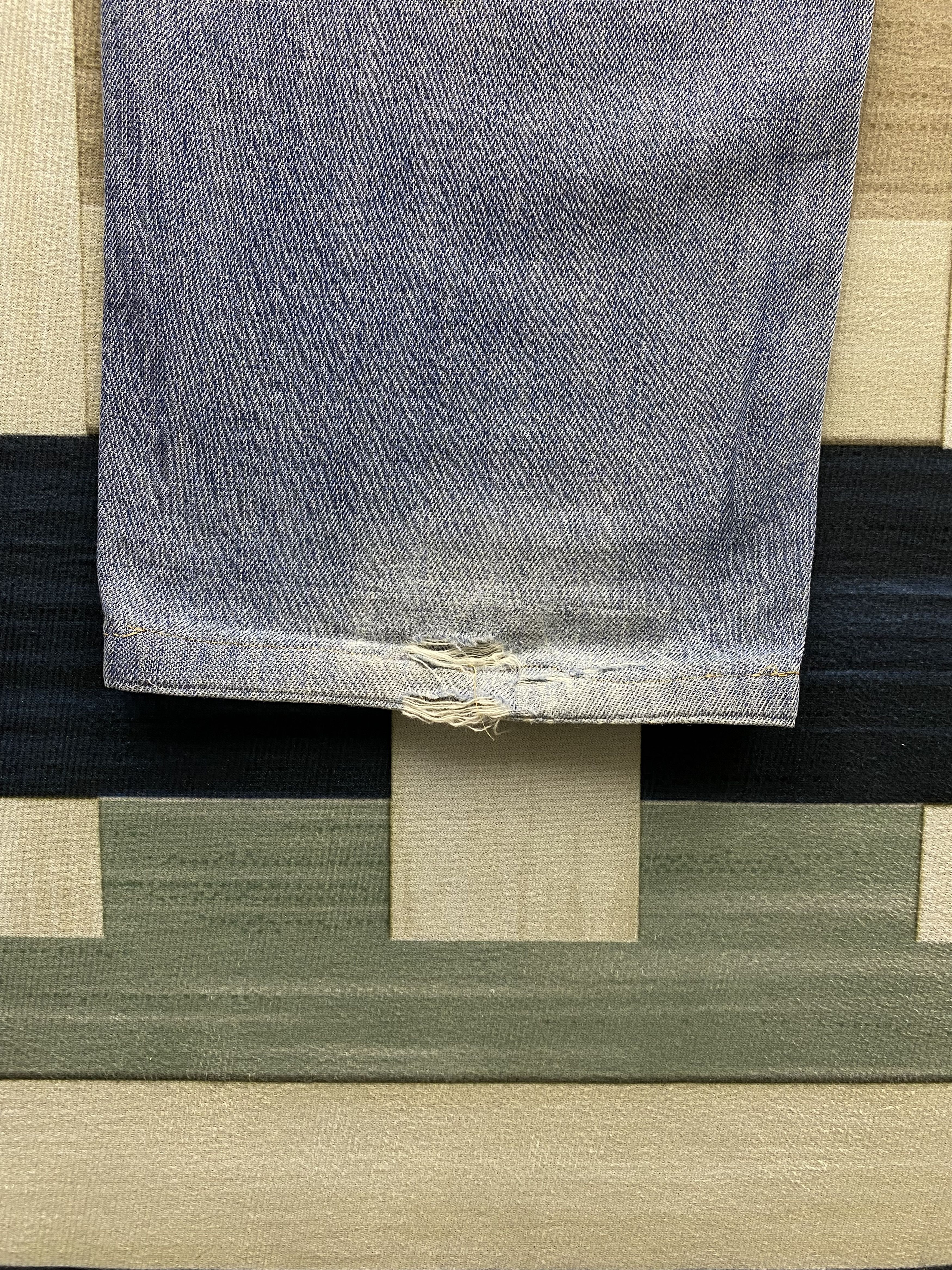 Levi's Vintage Levi's 512 Patchwork Faded Blue Denim Jean Size US 32 / EU 48 - 13 Thumbnail