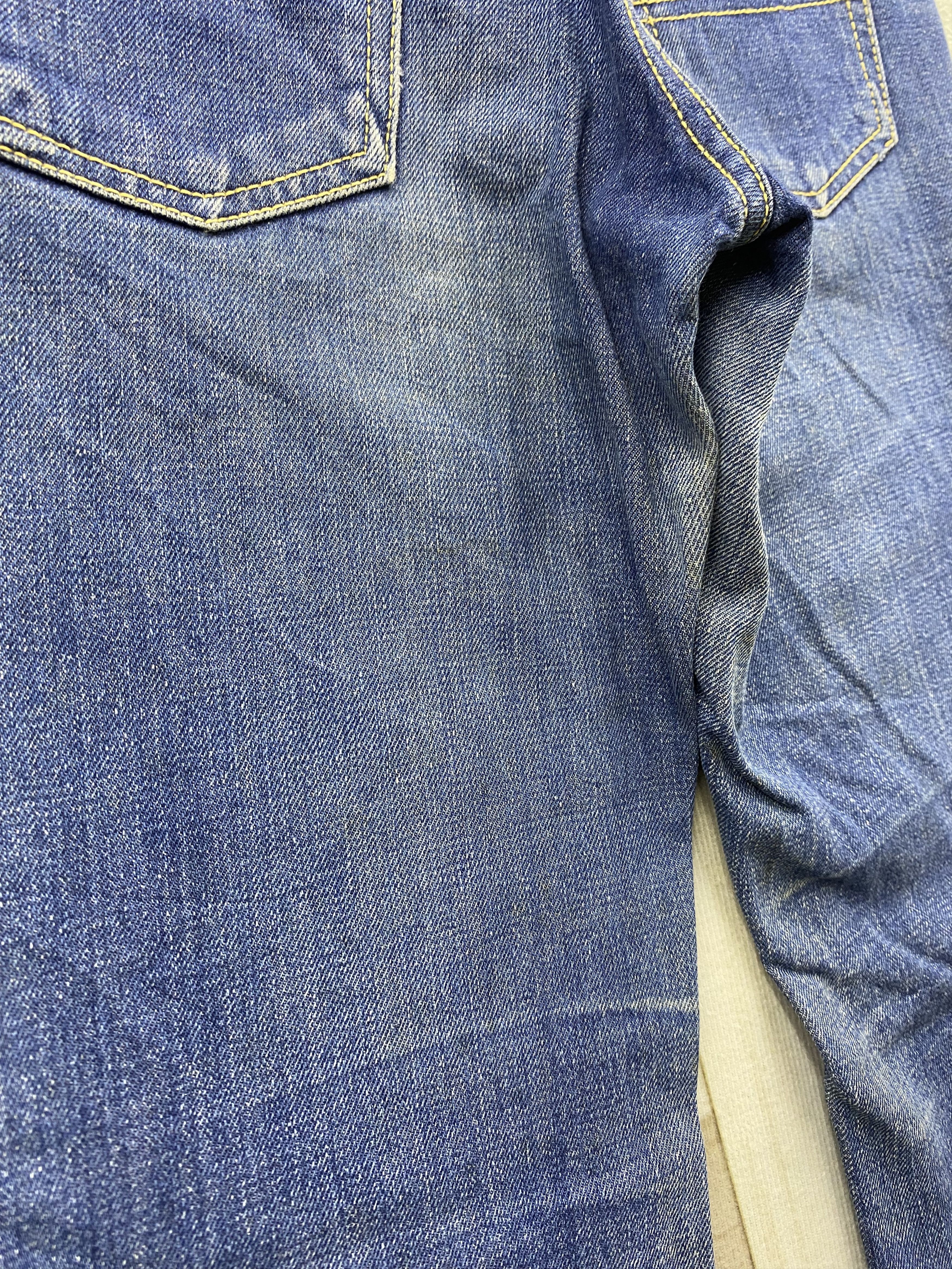 Vintage Vintage 80's Cosmo Custom Flare Denim Jean Size US 32 / EU 48 - 18 Thumbnail