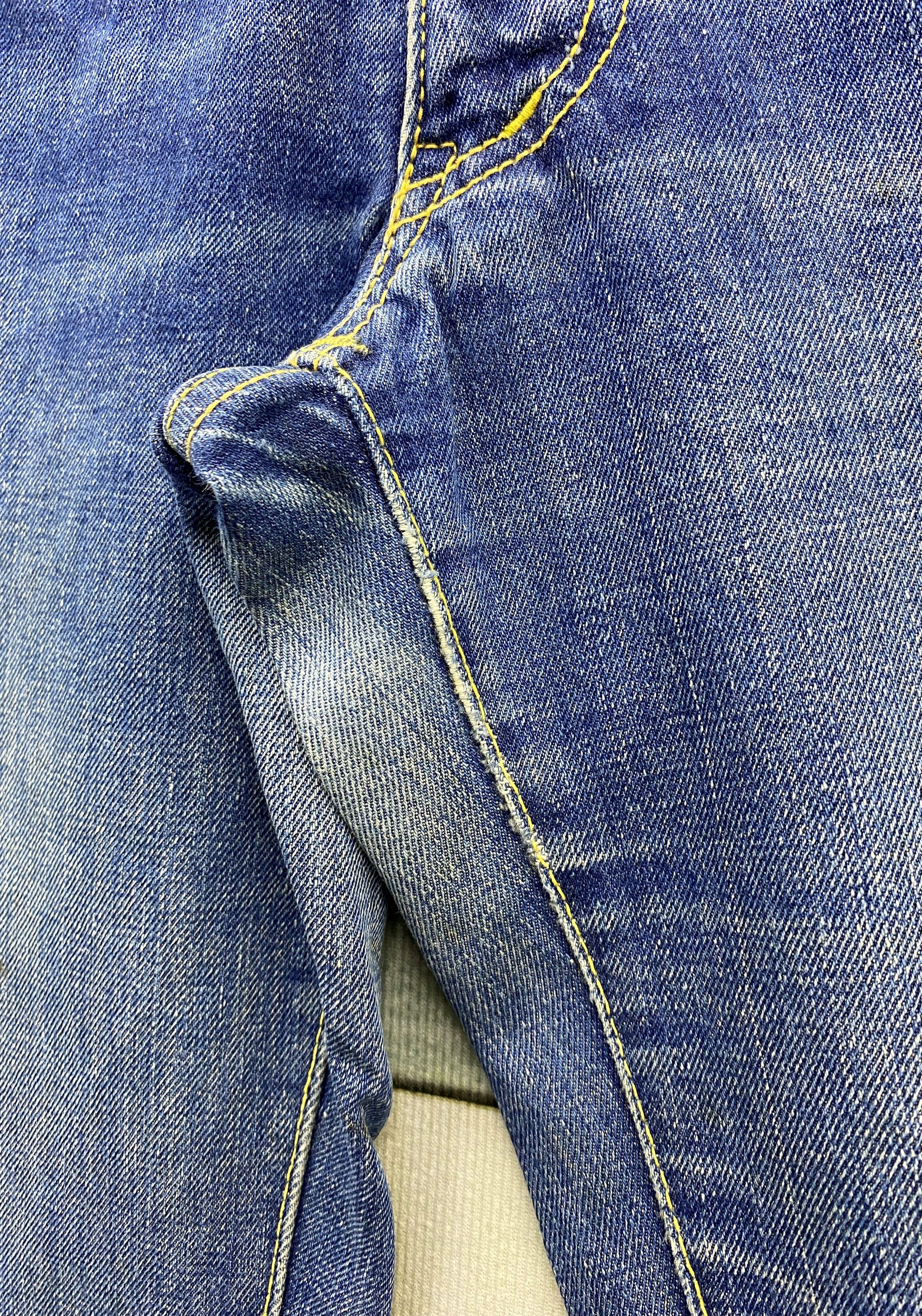 Vintage Vintage 80's Cosmo Custom Flare Denim Jean Size US 32 / EU 48 - 17 Thumbnail