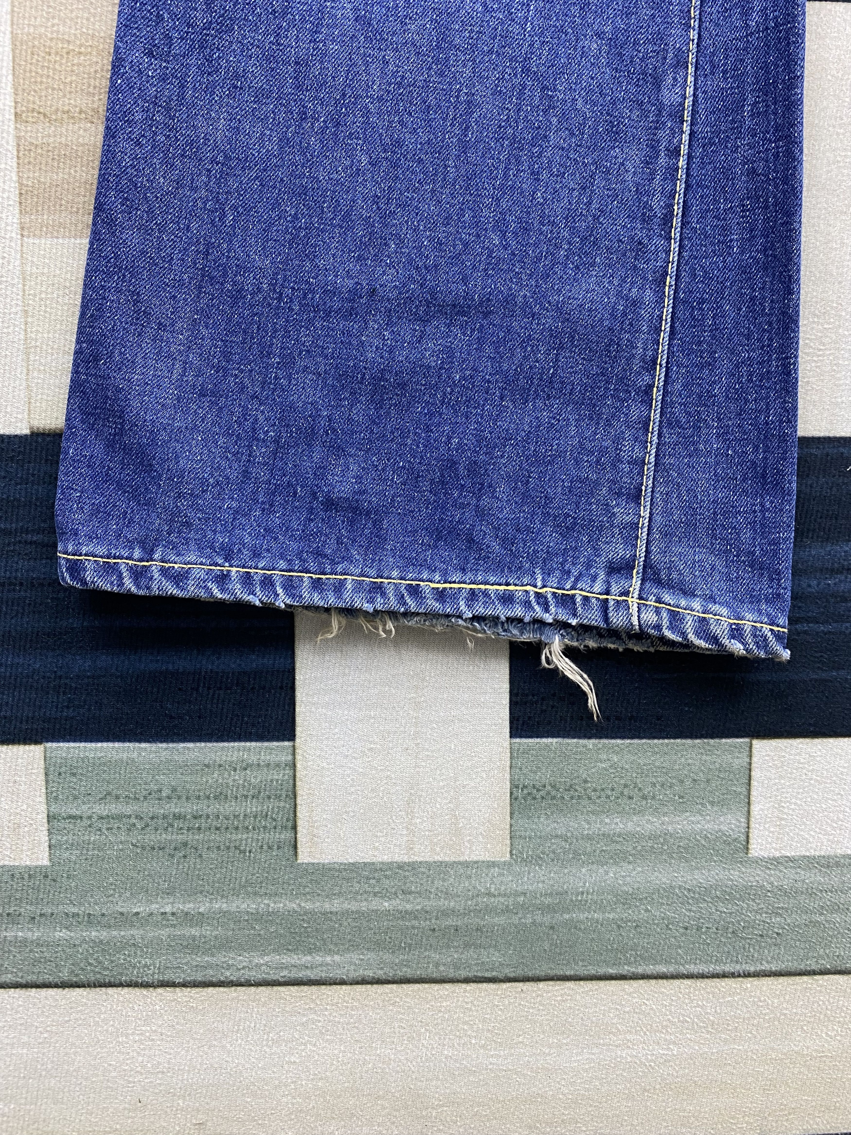 Vintage Vintage 80's Cosmo Custom Flare Denim Jean Size US 32 / EU 48 - 10 Thumbnail