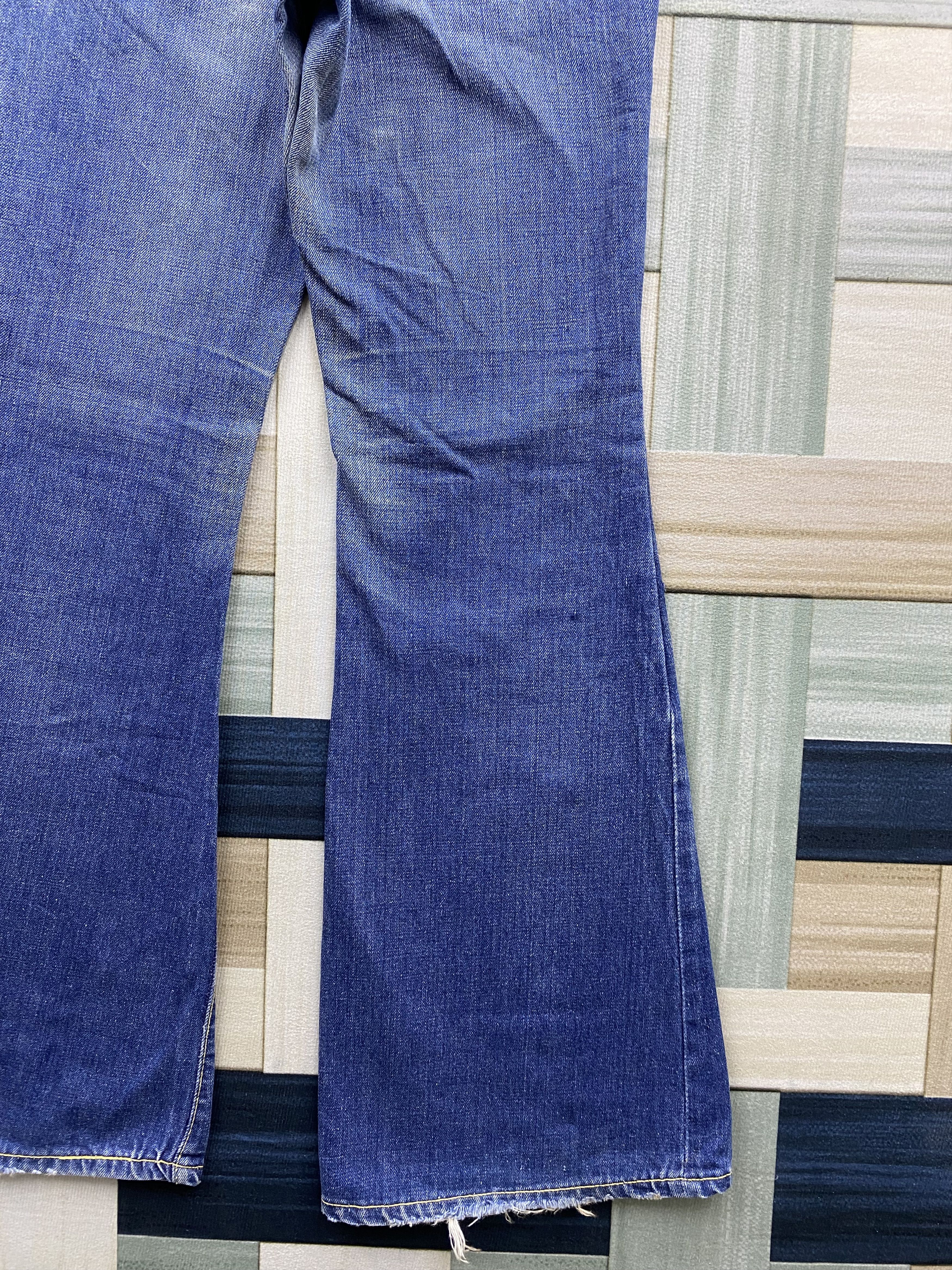 Vintage Vintage 80's Cosmo Custom Flare Denim Jean Size US 32 / EU 48 - 13 Thumbnail