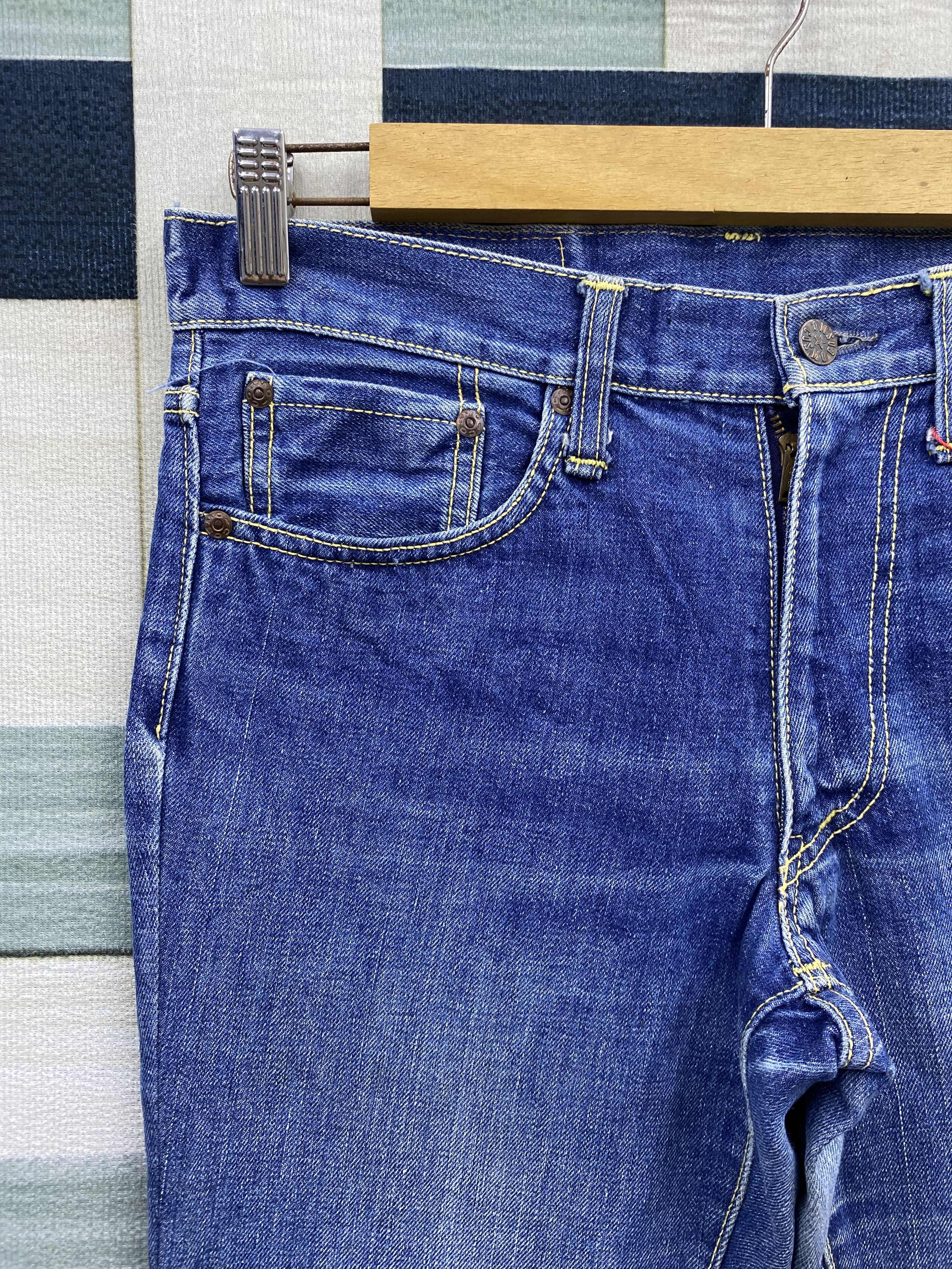 Vintage Vintage 80's Cosmo Custom Flare Denim Jean Size US 32 / EU 48 - 6 Thumbnail
