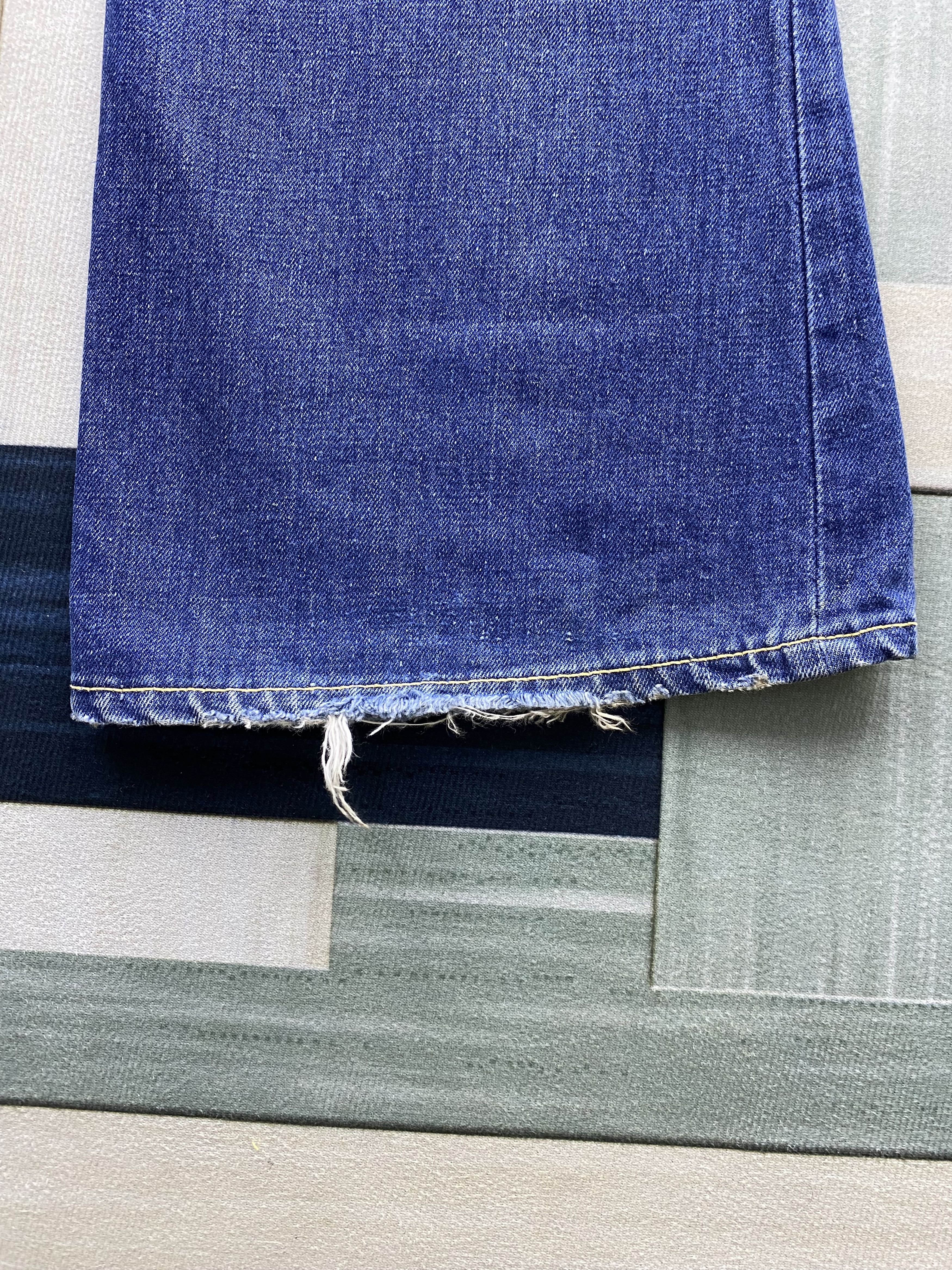 Vintage Vintage 80's Cosmo Custom Flare Denim Jean Size US 32 / EU 48 - 15 Thumbnail