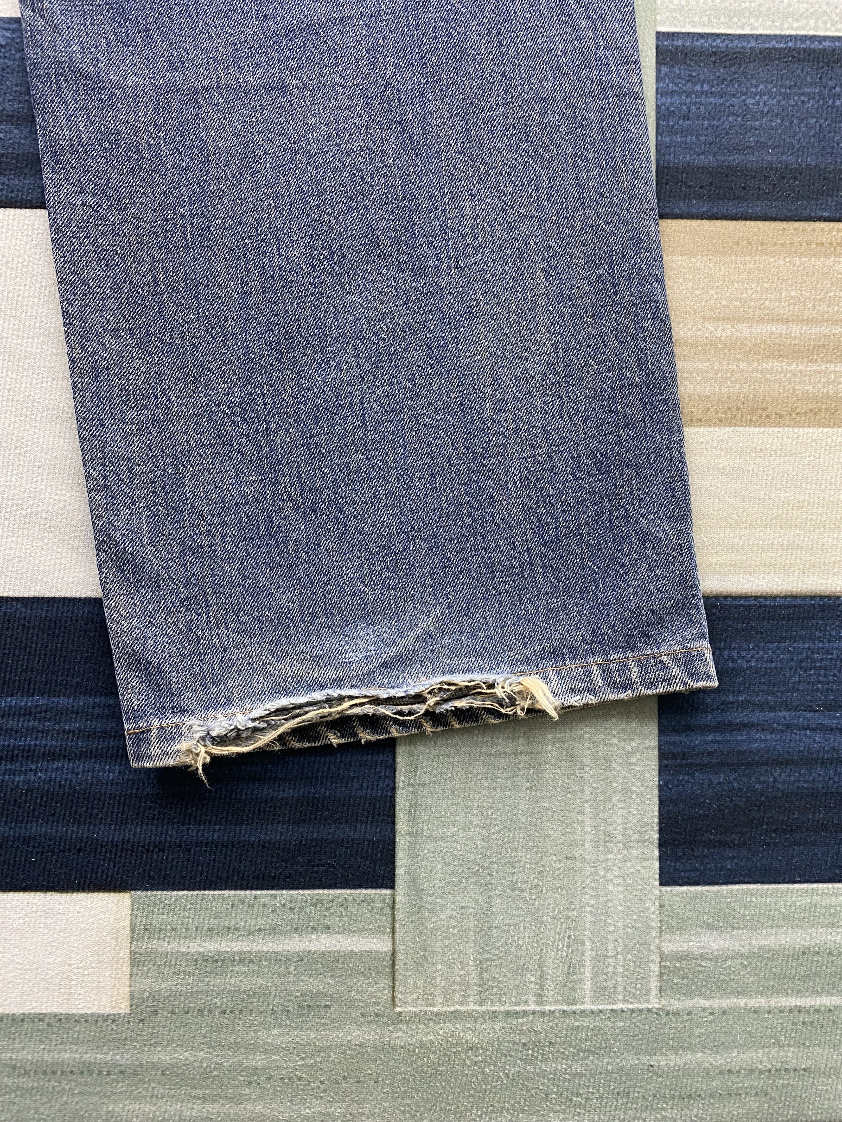 Edwin Vintage Edwin 505X Distress Selvedge Denim Jean Size US 34 / EU 50 - 17 Thumbnail