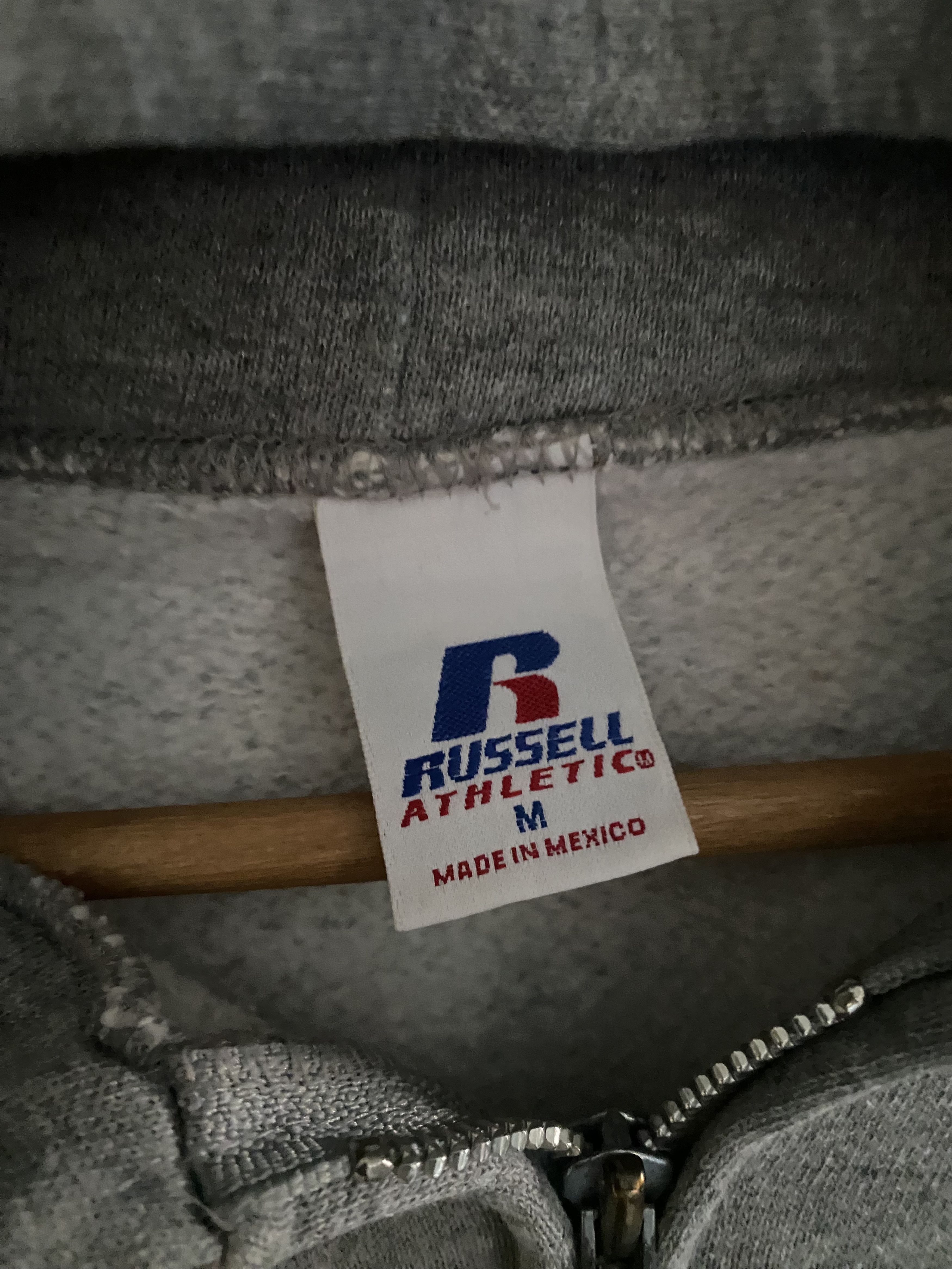 Russell Athletic Vintage Russell Athletic Ziper Cal Hoodie Size US M / EU 48-50 / 2 - 5 Thumbnail