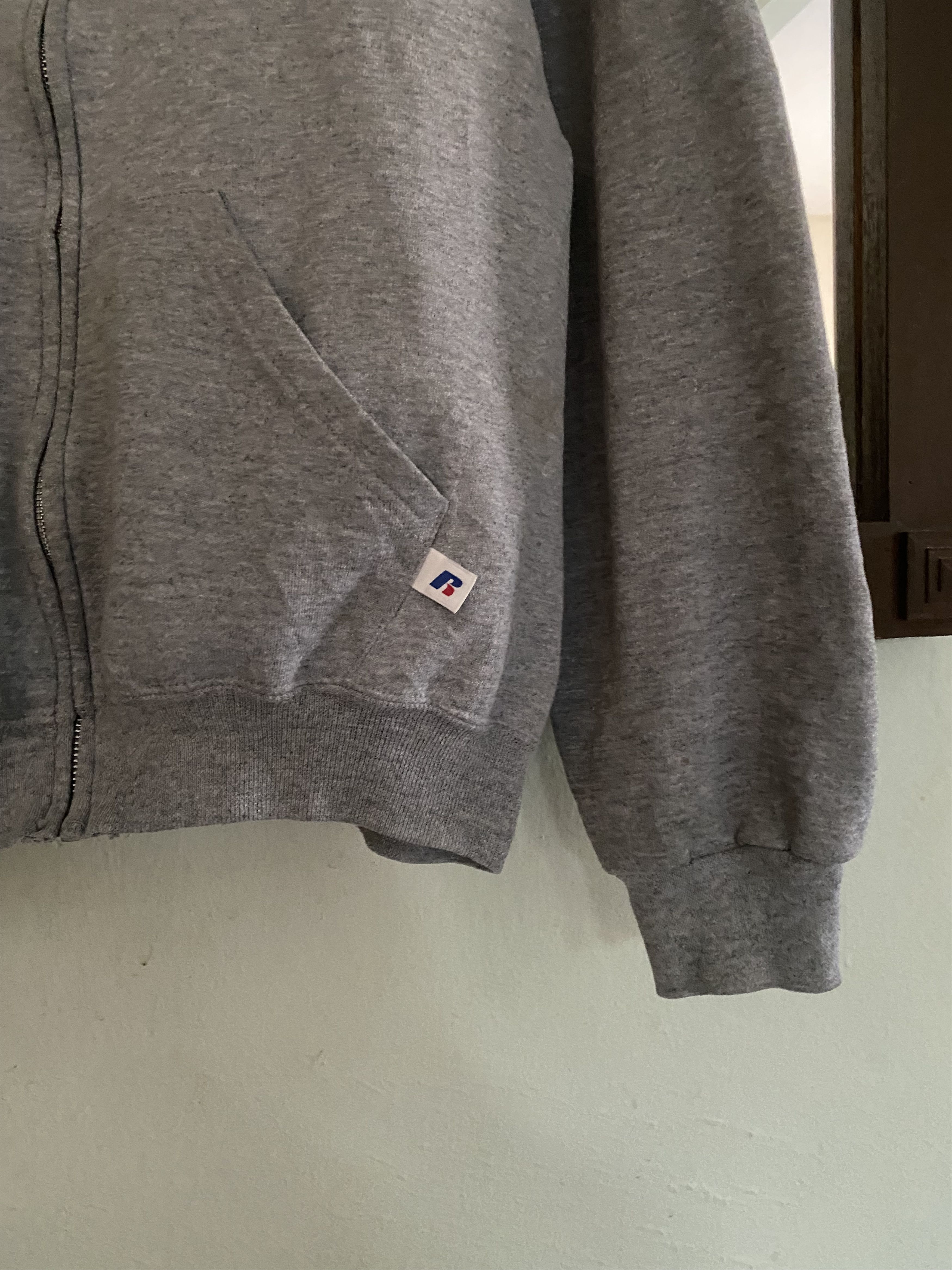 Russell Athletic Vintage Russell Athletic Ziper Cal Hoodie Size US M / EU 48-50 / 2 - 2 Thumbnail
