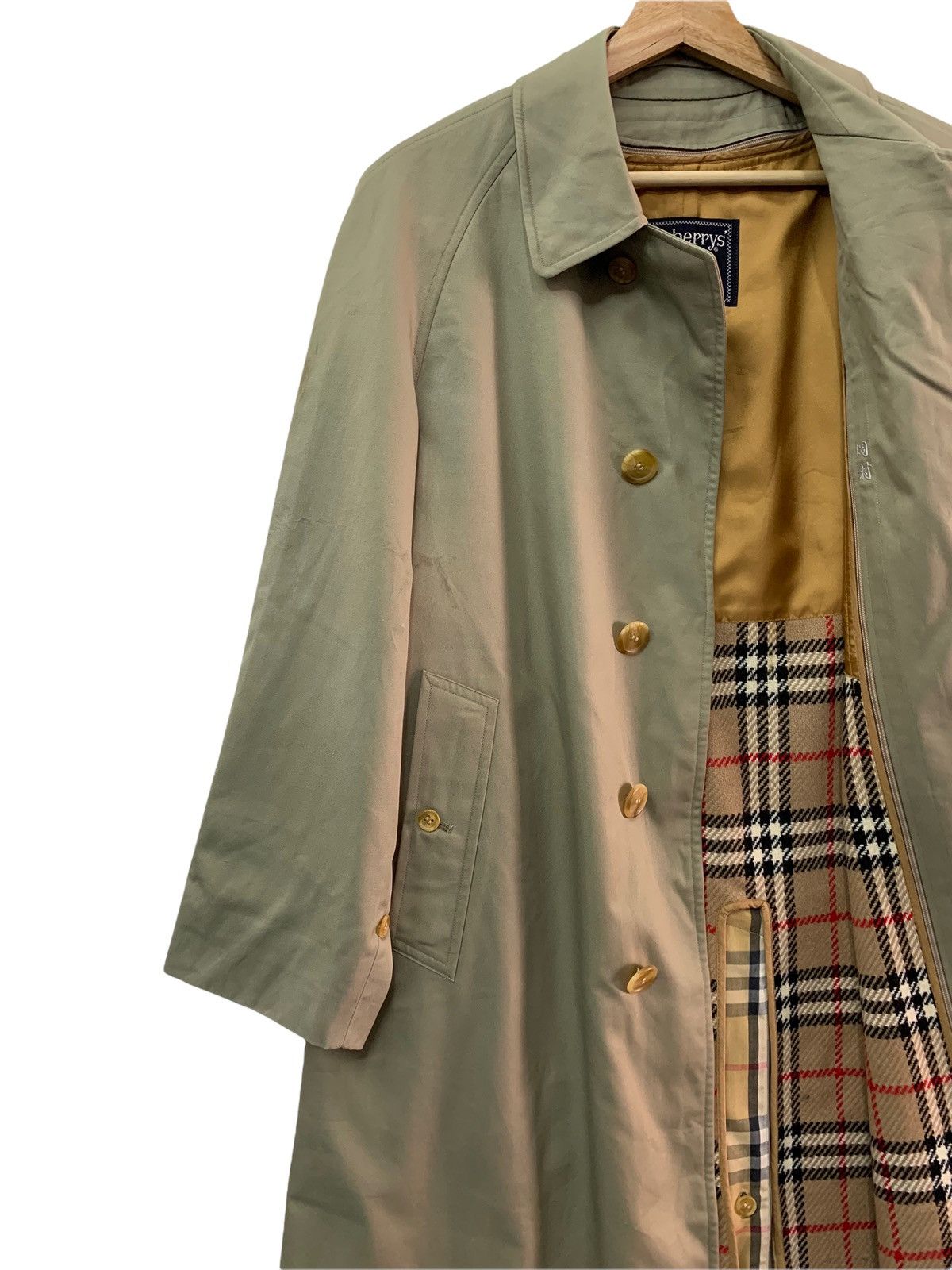 Burberry 🔥VTG BURBERRY NOVACHECK OVERCOATS Size US L / EU 52-54 / 3 - 3 Thumbnail