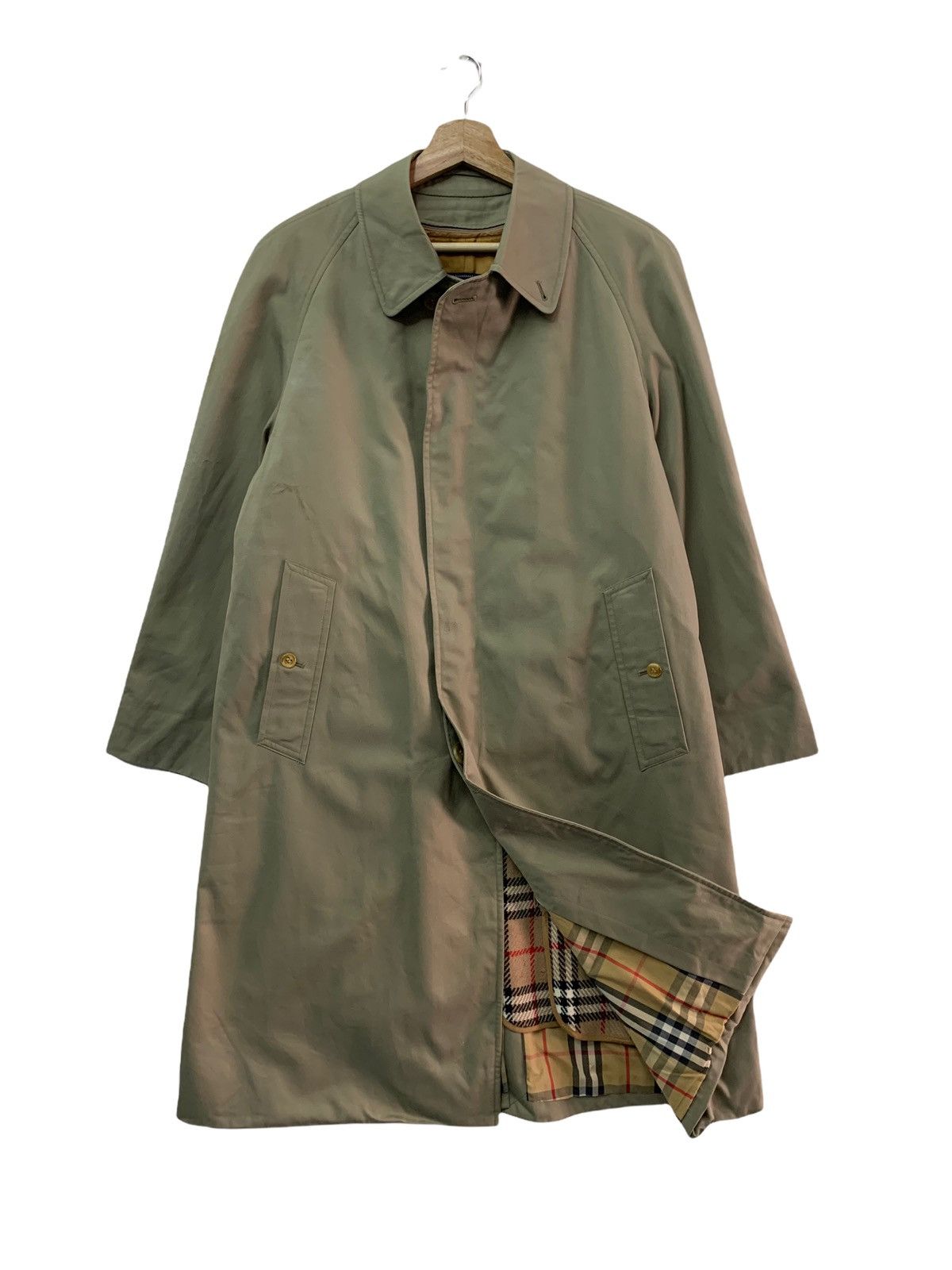 Burberry 🔥VTG BURBERRY NOVACHECK OVERCOATS Size US L / EU 52-54 / 3 - 6 Thumbnail