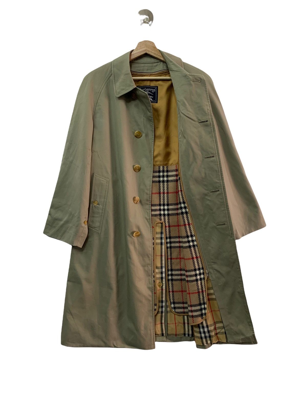 Burberry 🔥VTG BURBERRY NOVACHECK OVERCOATS Size US L / EU 52-54 / 3 - 1 Thumbnail