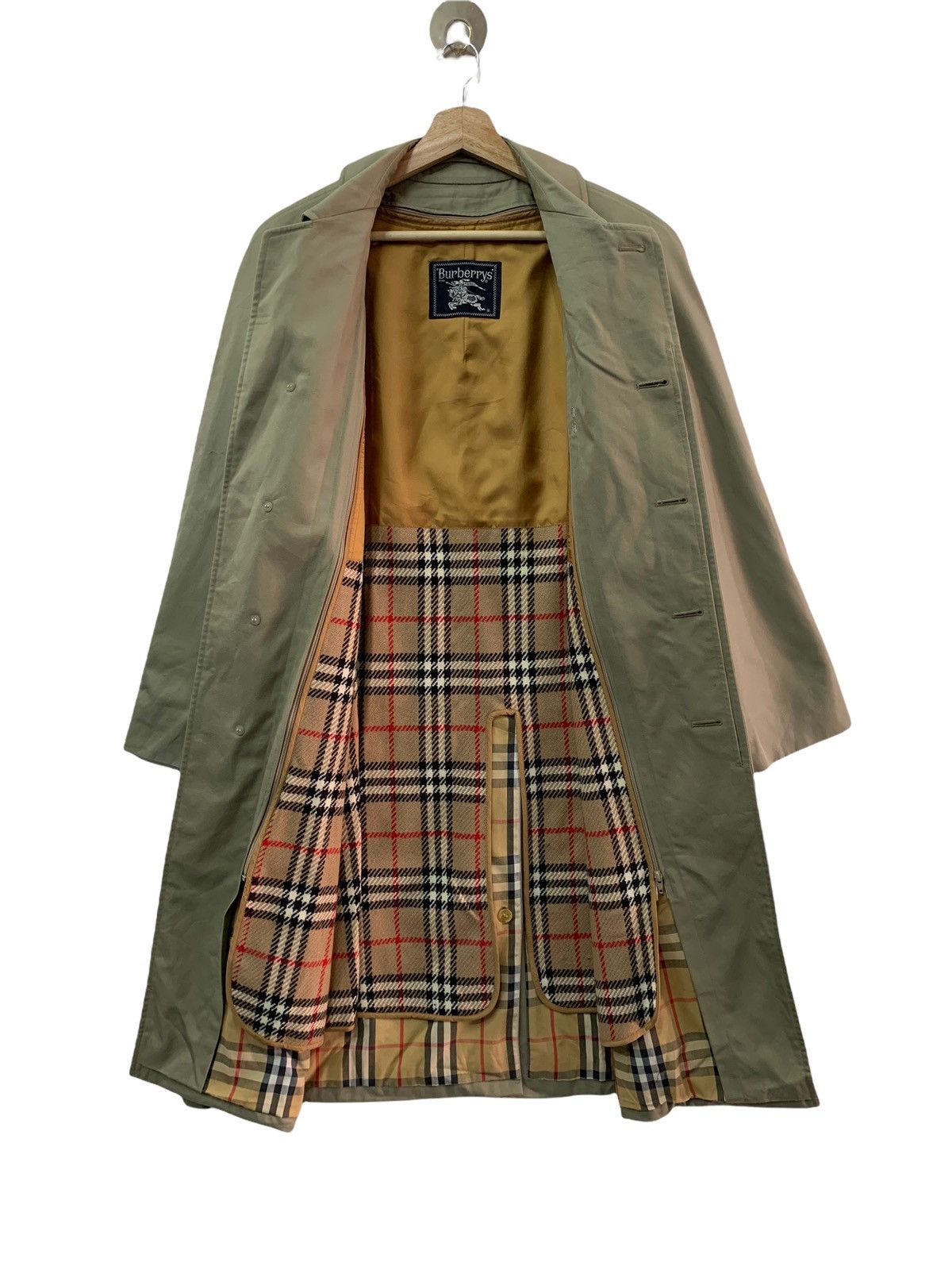 Burberry 🔥VTG BURBERRY NOVACHECK OVERCOATS Size US L / EU 52-54 / 3 - 2 Thumbnail