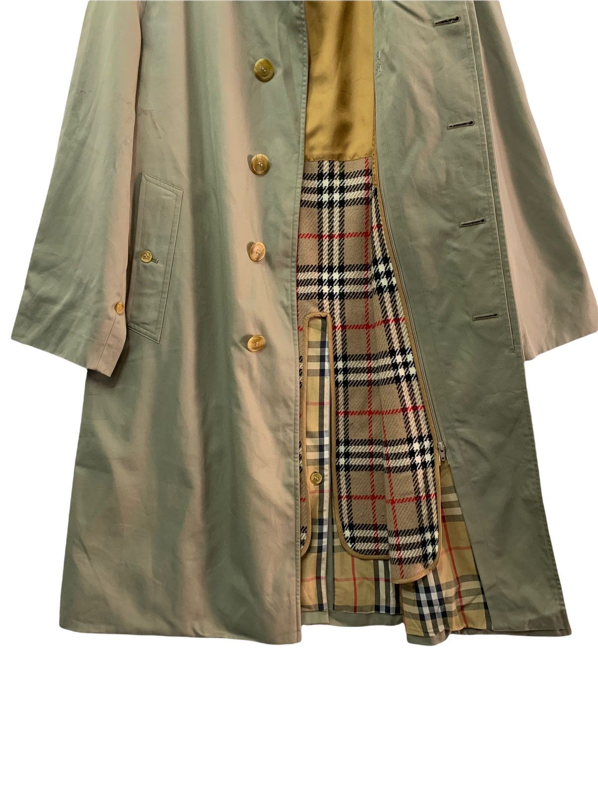 Burberry 🔥VTG BURBERRY NOVACHECK OVERCOATS Size US L / EU 52-54 / 3 - 5 Thumbnail