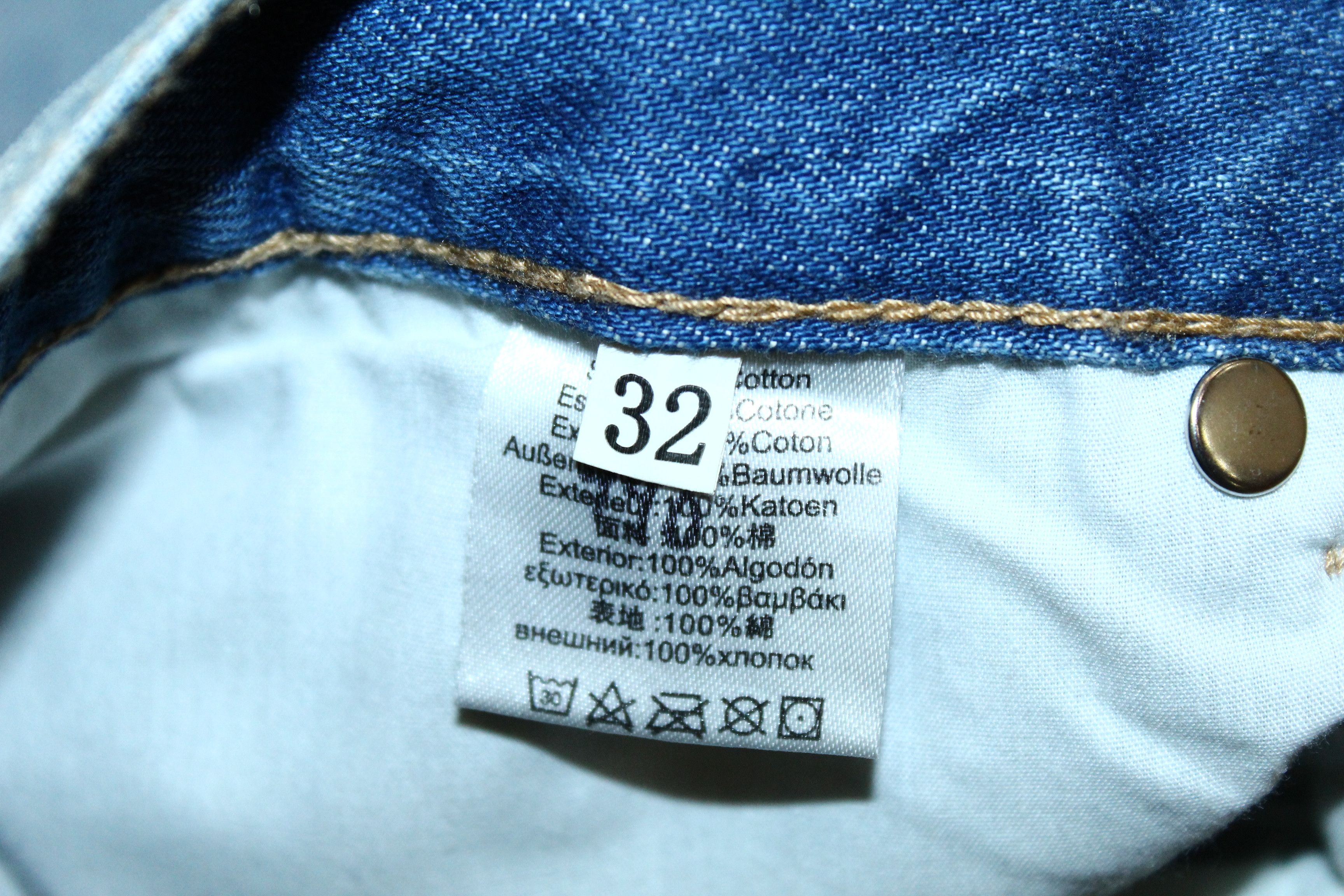 Von Dutch Von Dutch Stonewash Distressed Denim Slim fit Jeans Size US 32 / EU 48 - 6 Thumbnail