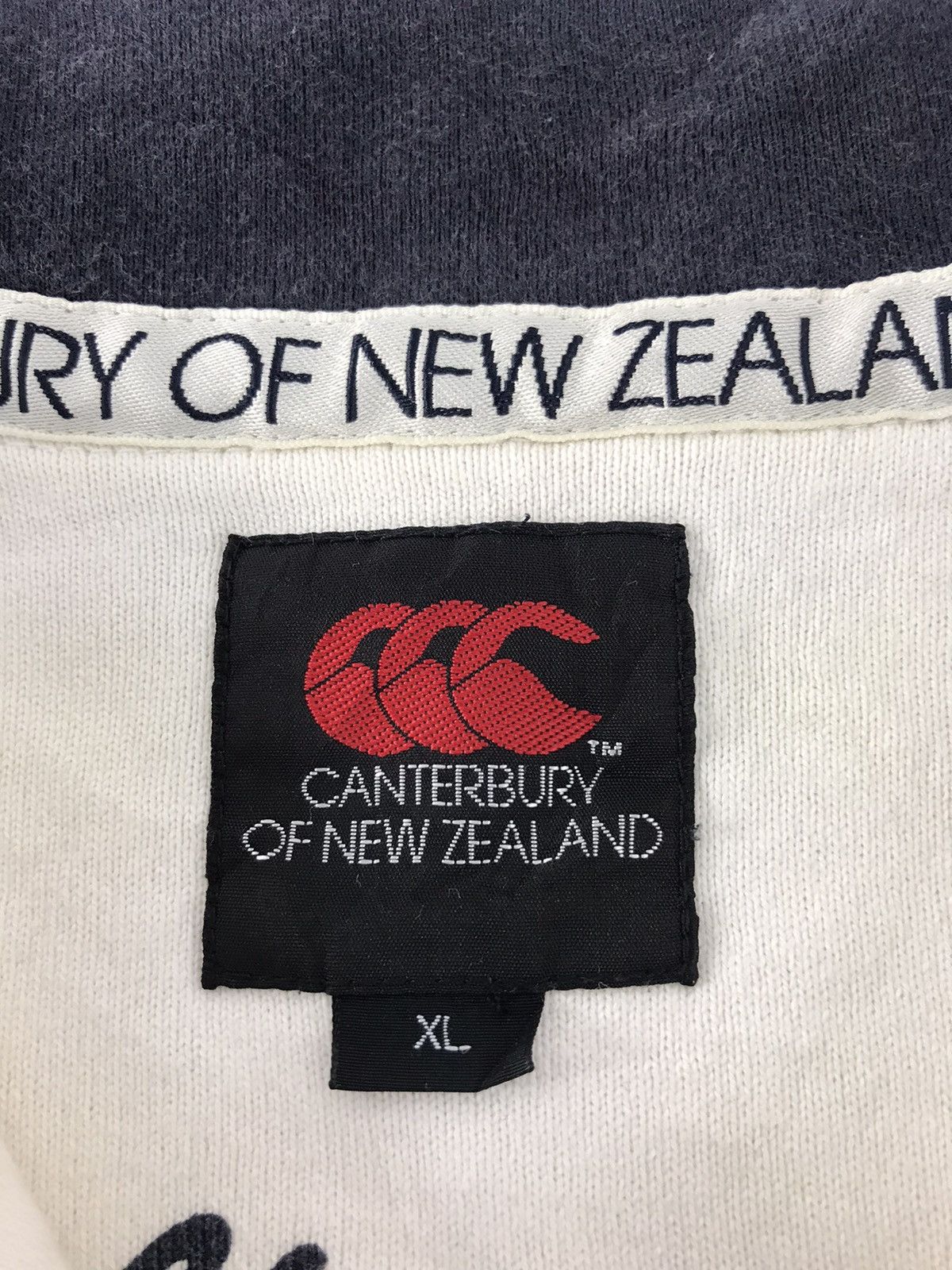 Canterbury of New Zealand Vintage Canterbury New Zealand CNZ Rugby Embroidery Logo Size US XXL / EU 58 / 5 - 5 Thumbnail