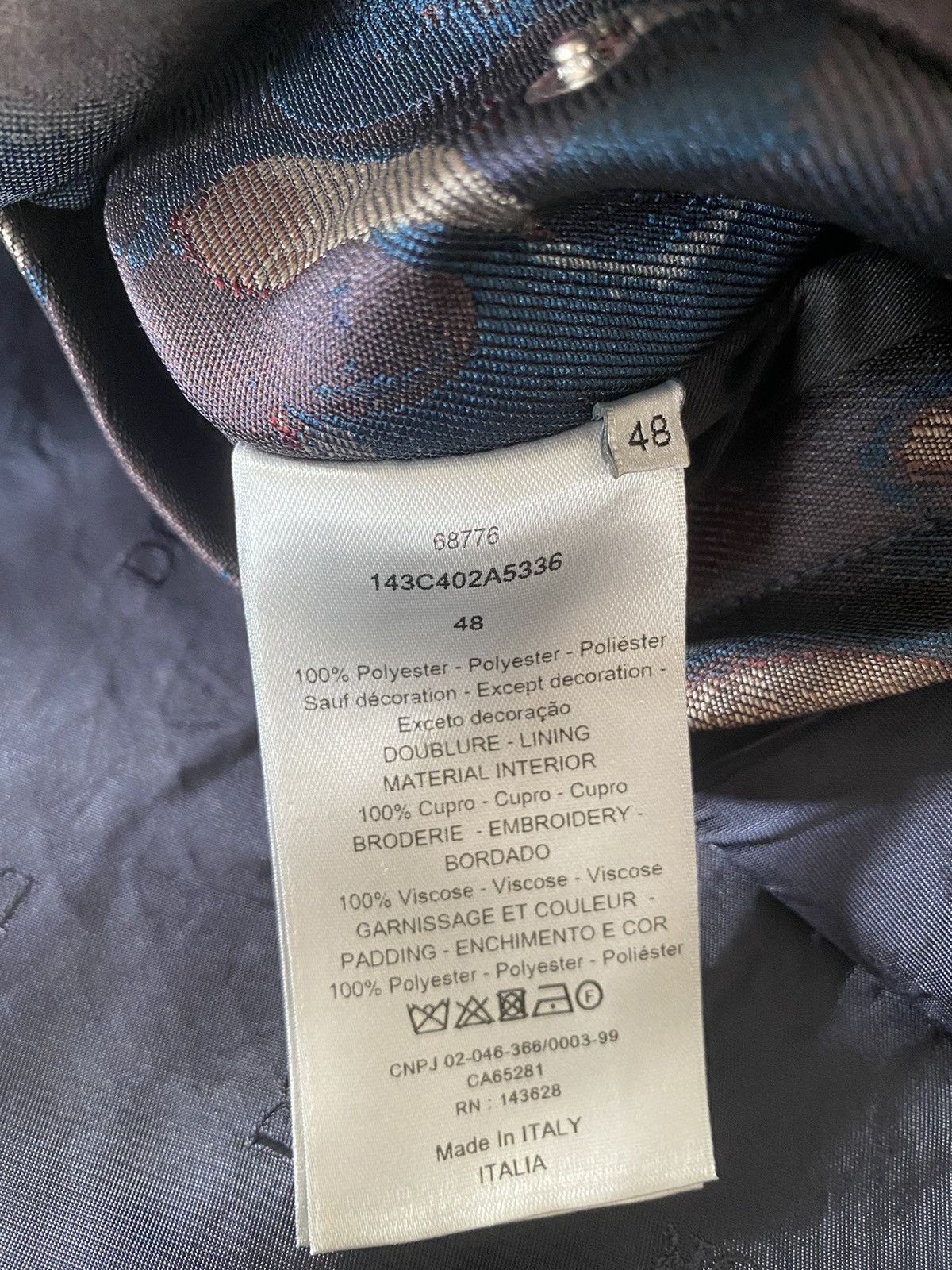 Dior DIOR X PETER DOIG Camo Bomber Size US M / EU 48-50 / 2 - 4 Thumbnail