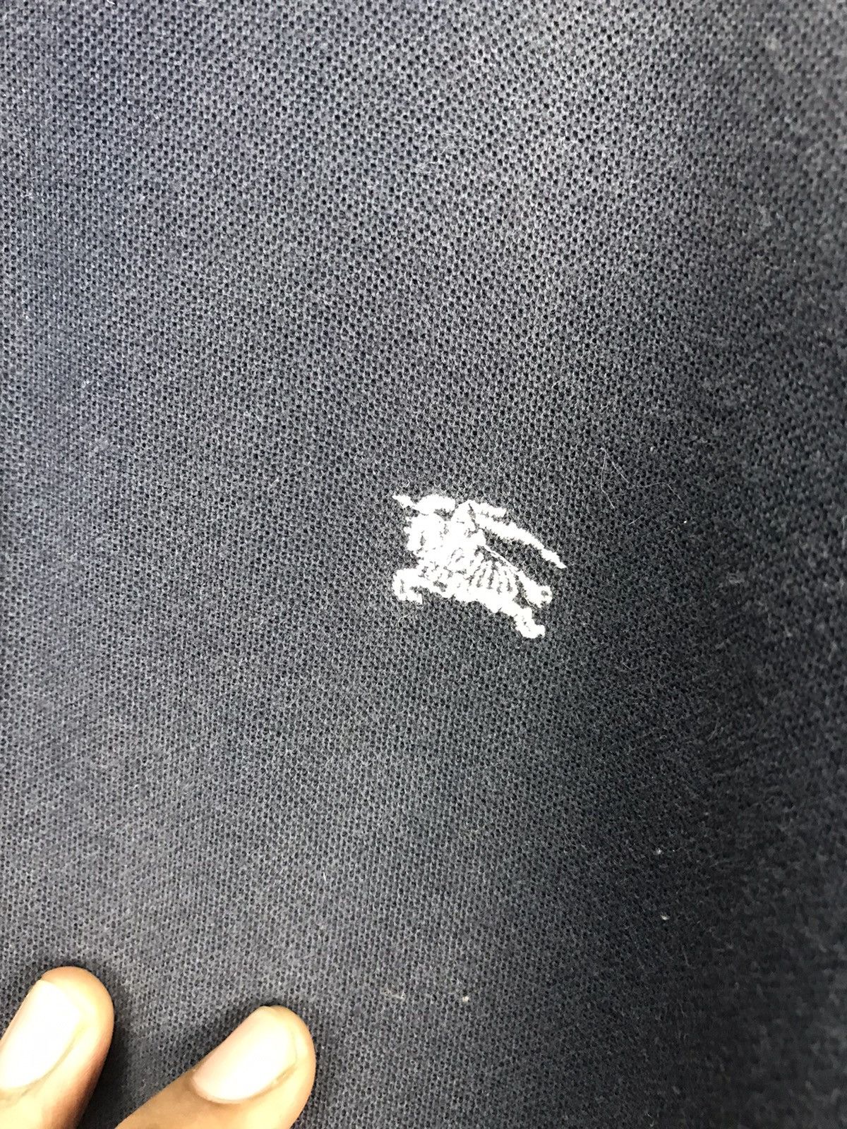 Burberry Burberry black label distressed polos sweatshirt Size US M / EU 48-50 / 2 - 7 Thumbnail