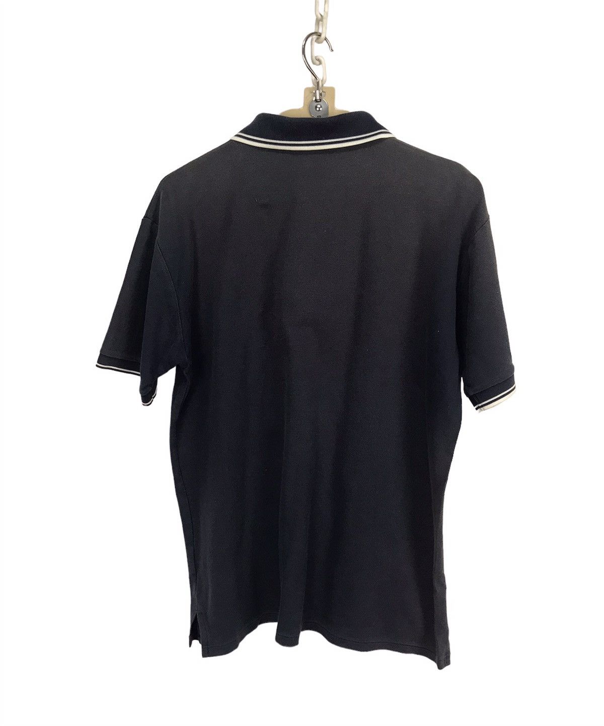 Burberry Burberry black label distressed polos sweatshirt Size US M / EU 48-50 / 2 - 2 Thumbnail