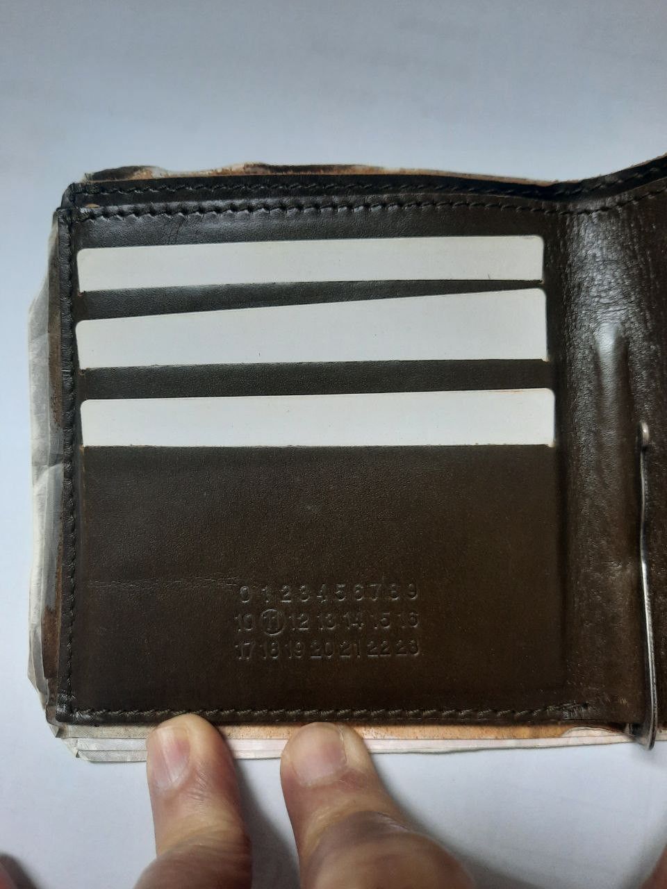 Maison Margiela 2008 Pound Bill Wallet Size ONE SIZE - 5 Thumbnail