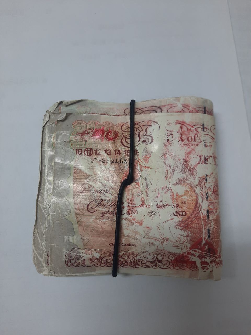 Maison Margiela 2008 Pound Bill Wallet Size ONE SIZE - 1 Thumbnail