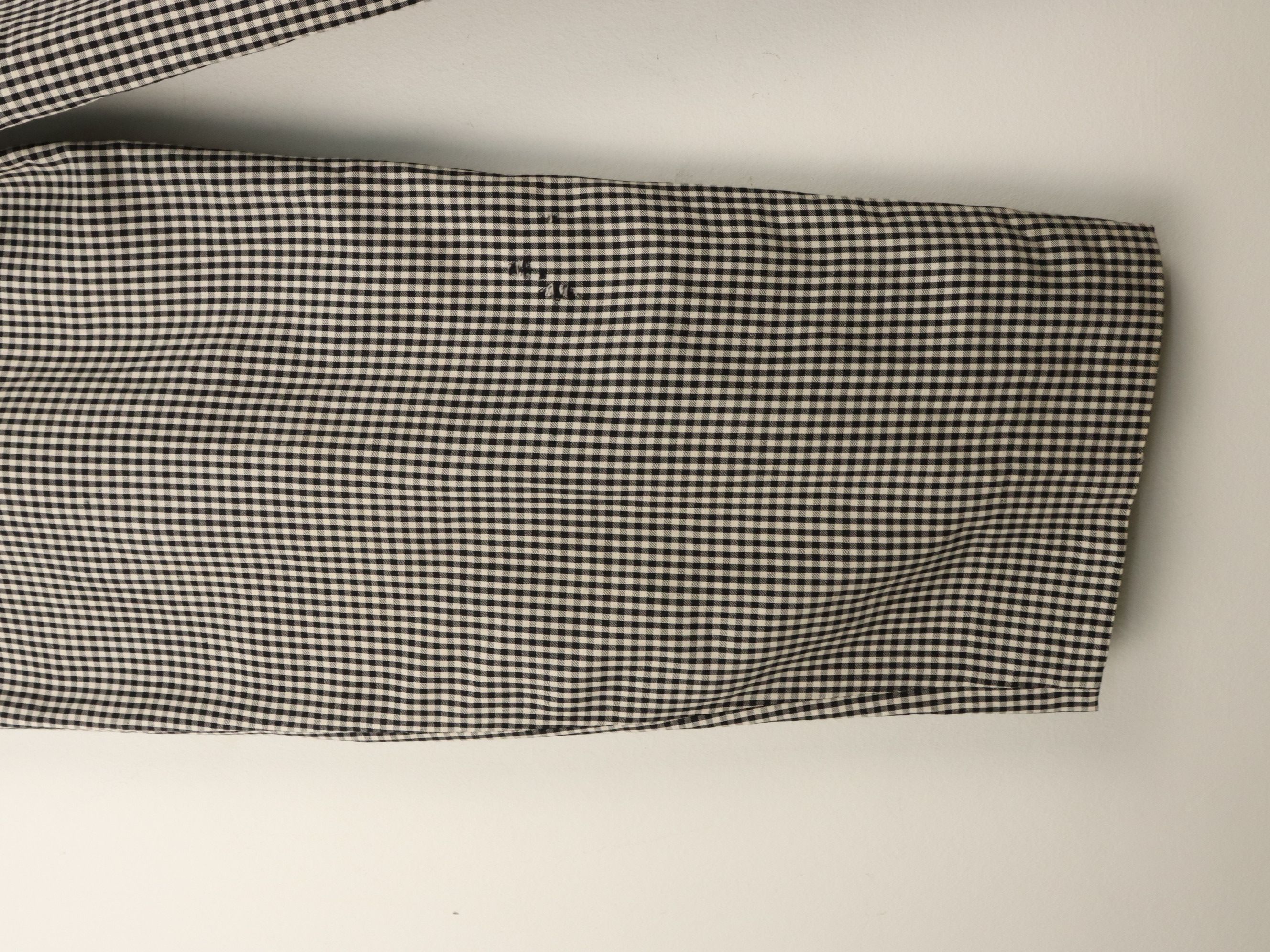 Issey Miyake 80's ISSEY MIYAKE MEN Checkered Baggy Front Pleated Pant Size US 29 - 17 Thumbnail