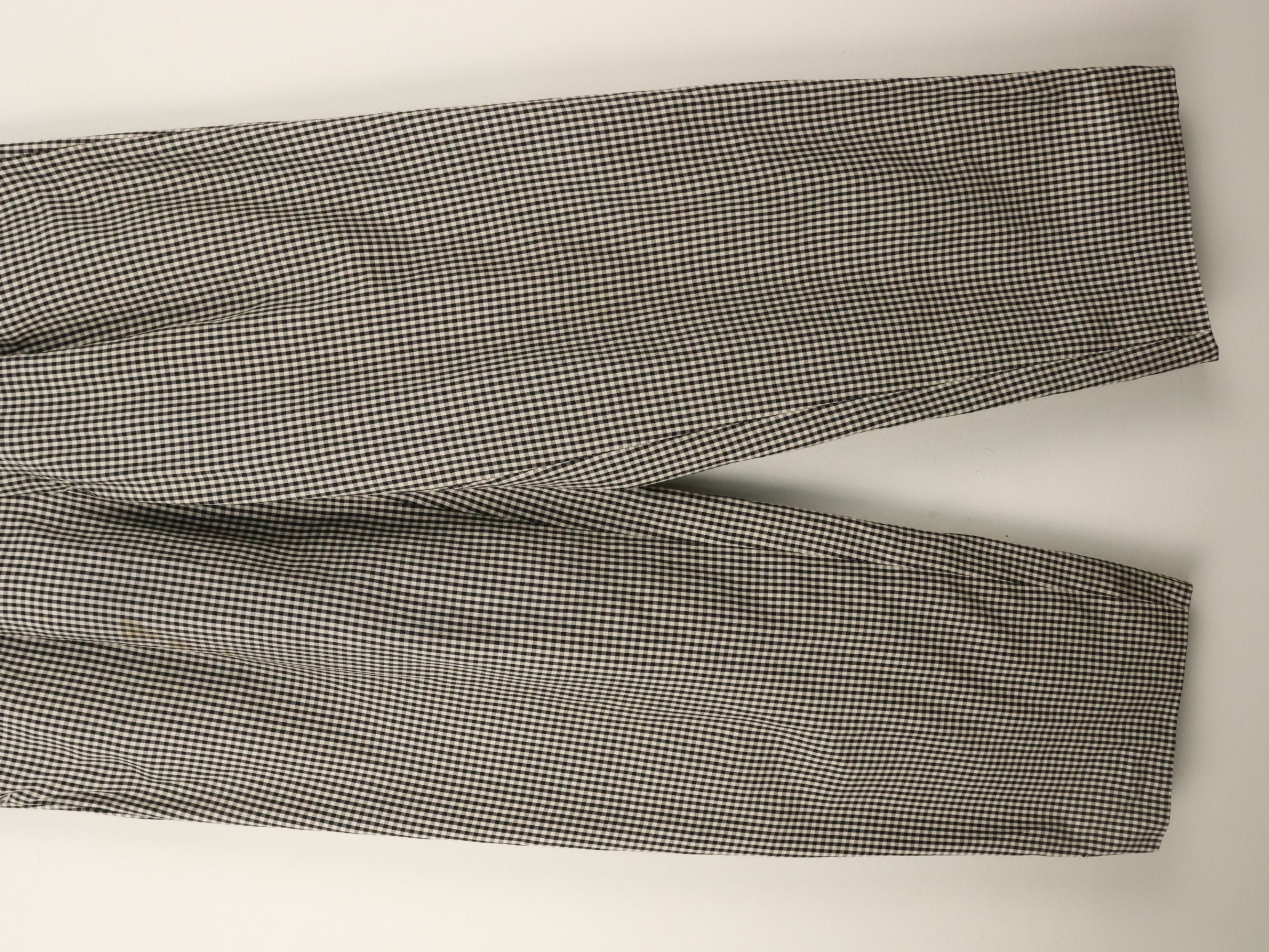 Issey Miyake 80's ISSEY MIYAKE MEN Checkered Baggy Front Pleated Pant Size US 29 - 19 Thumbnail