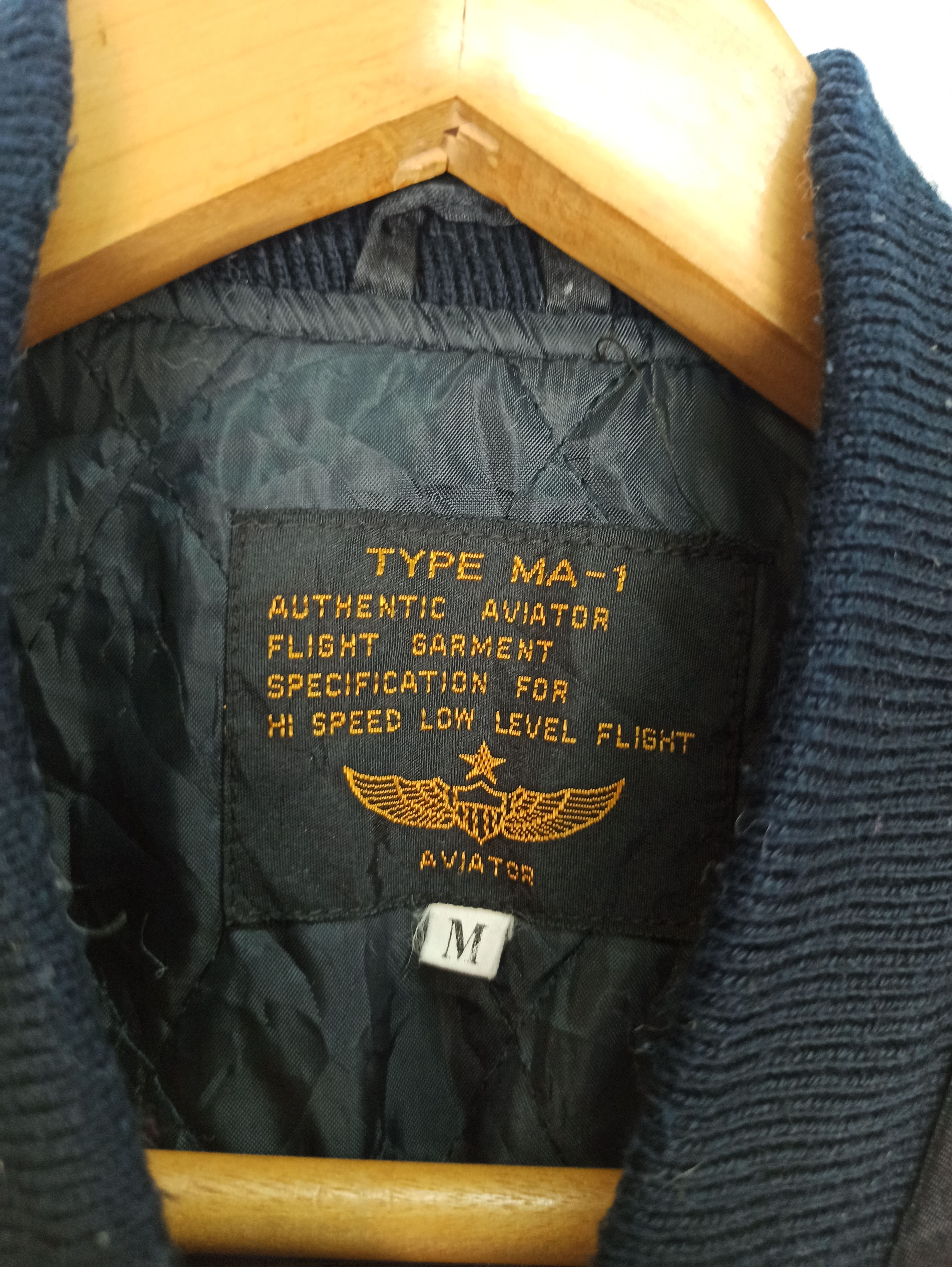 Japanese Brand Rare MA-1 Bomber Jacket Palazzo Pazzi Hot Crew (c45) Size US M / EU 48-50 / 2 - 8 Thumbnail