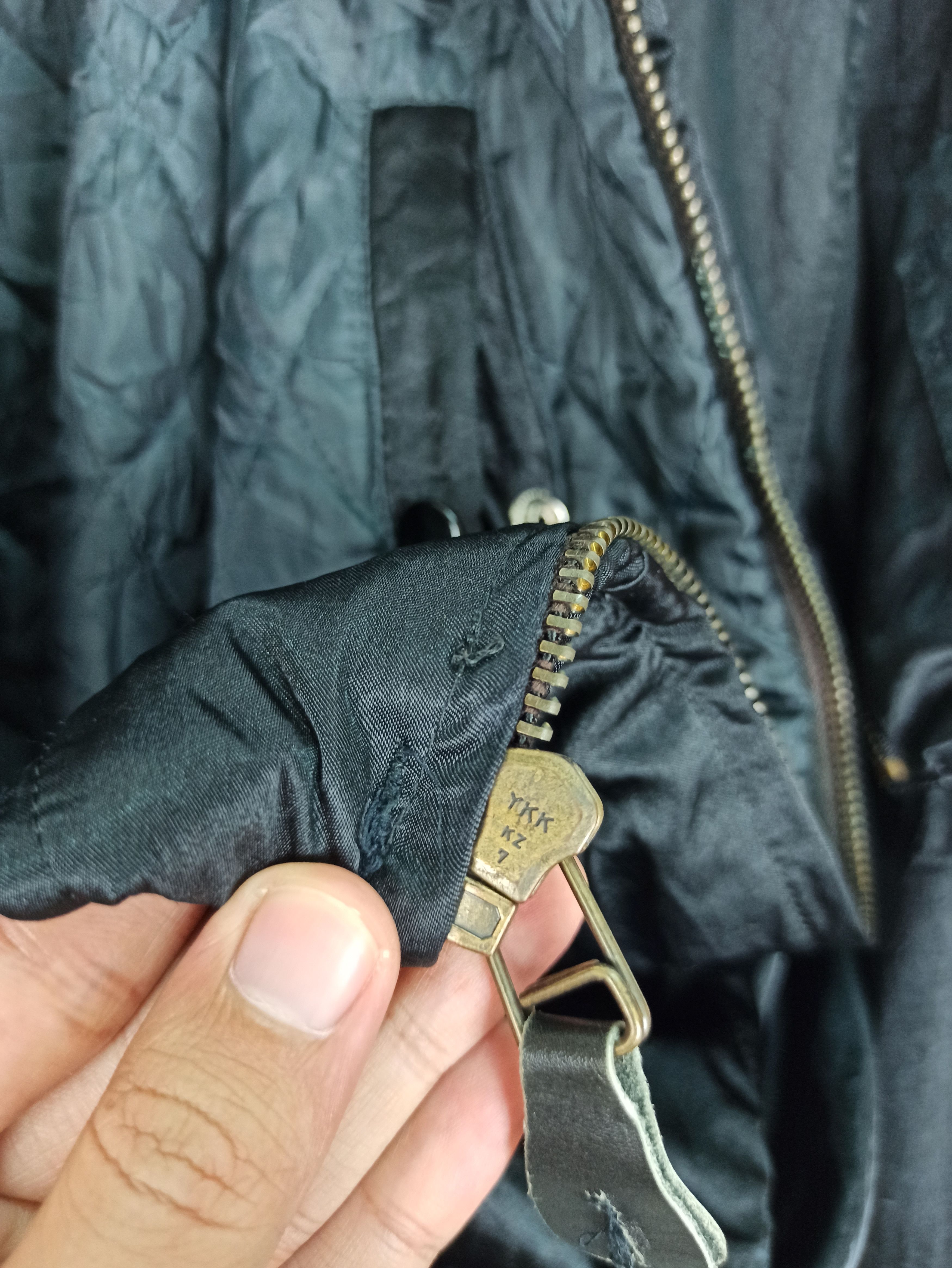 Japanese Brand Rare MA-1 Bomber Jacket Palazzo Pazzi Hot Crew (c45) Size US M / EU 48-50 / 2 - 6 Thumbnail