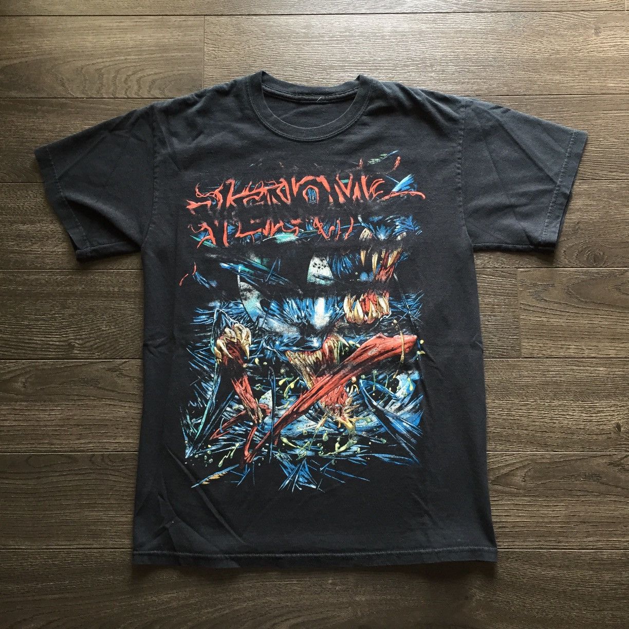 Marvel Comics × Vintage Vintage Marvel Mad Engine Venom T Shirt Size US M / EU 48-50 / 2 - 1 Thumbnail