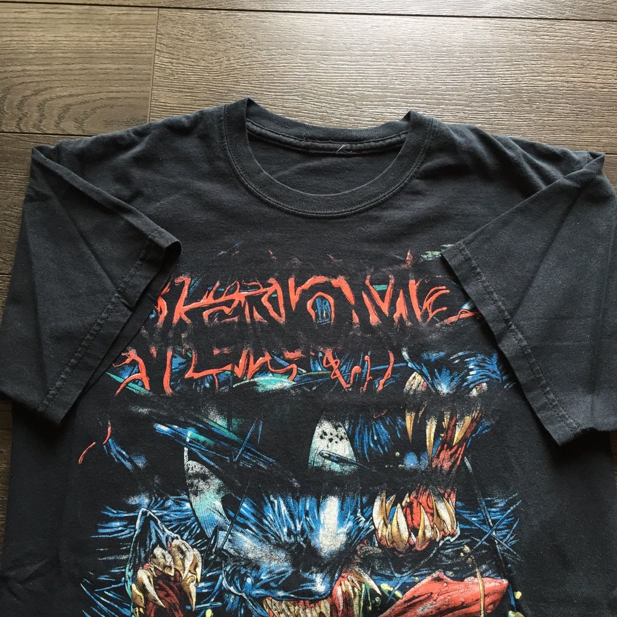 Marvel Comics × Vintage Vintage Marvel Mad Engine Venom T Shirt Size US M / EU 48-50 / 2 - 3 Thumbnail