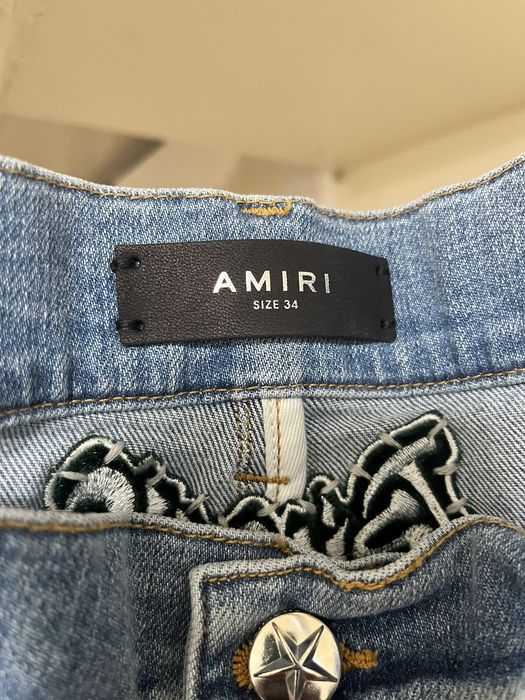 Amiri Amiri Chemist Stars Jeans sz 34 | Grailed