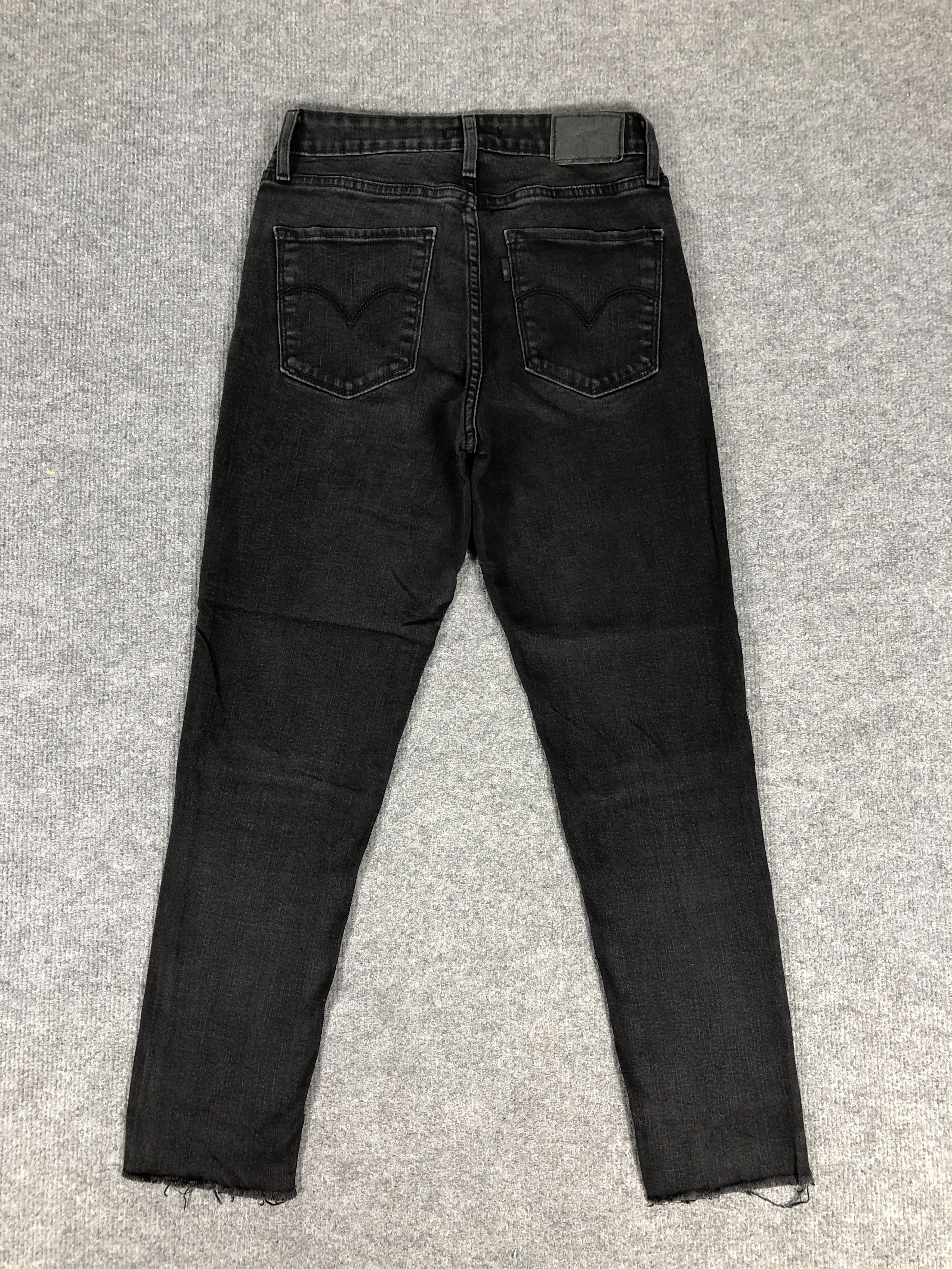 Levi's Levi's 721 High Rise Skinny Distress Jean Size 26" / US 2 / IT 38 - 2 Thumbnail