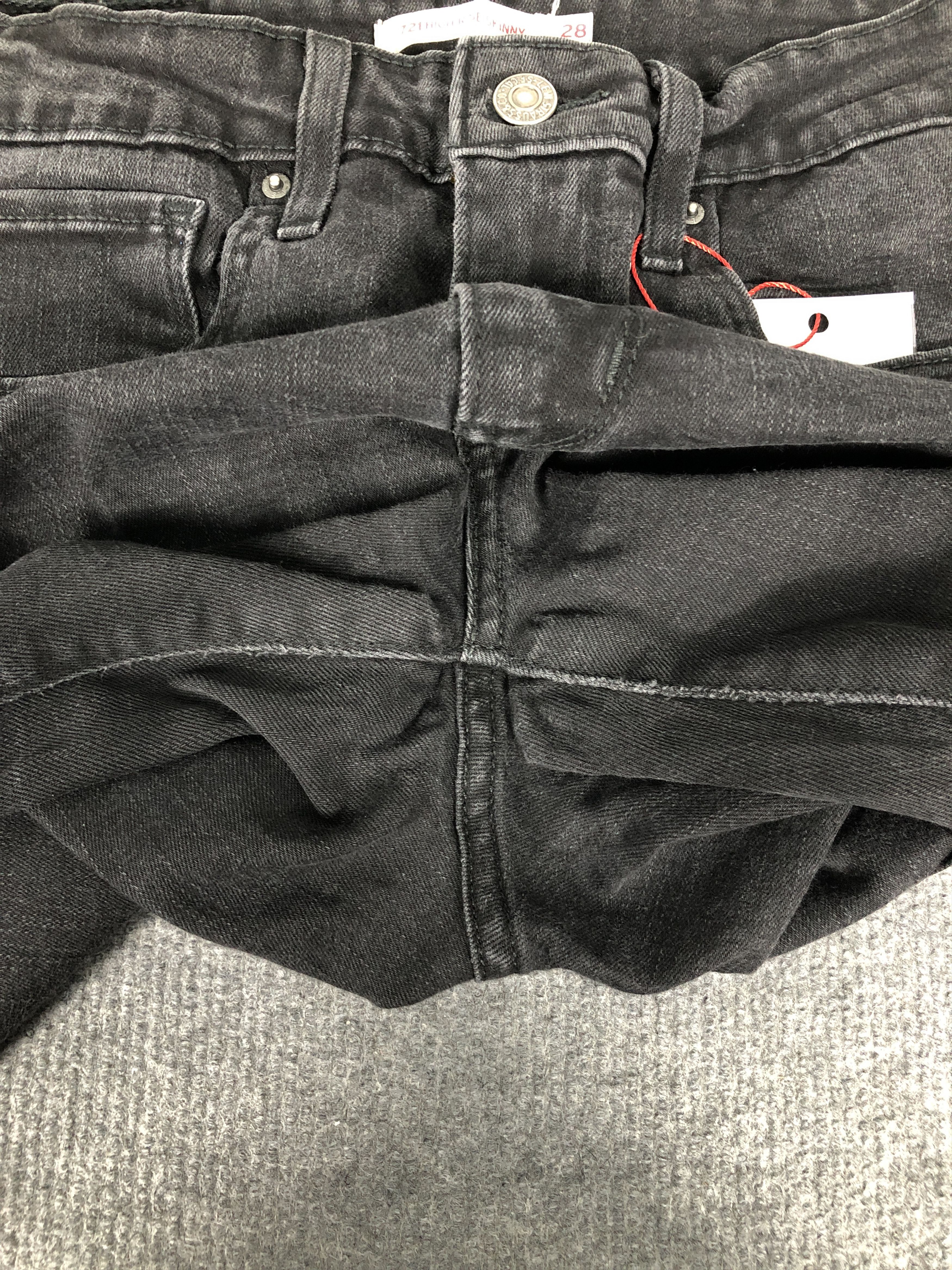 Levi's Levi's 721 High Rise Skinny Distress Jean Size 26" / US 2 / IT 38 - 10 Thumbnail