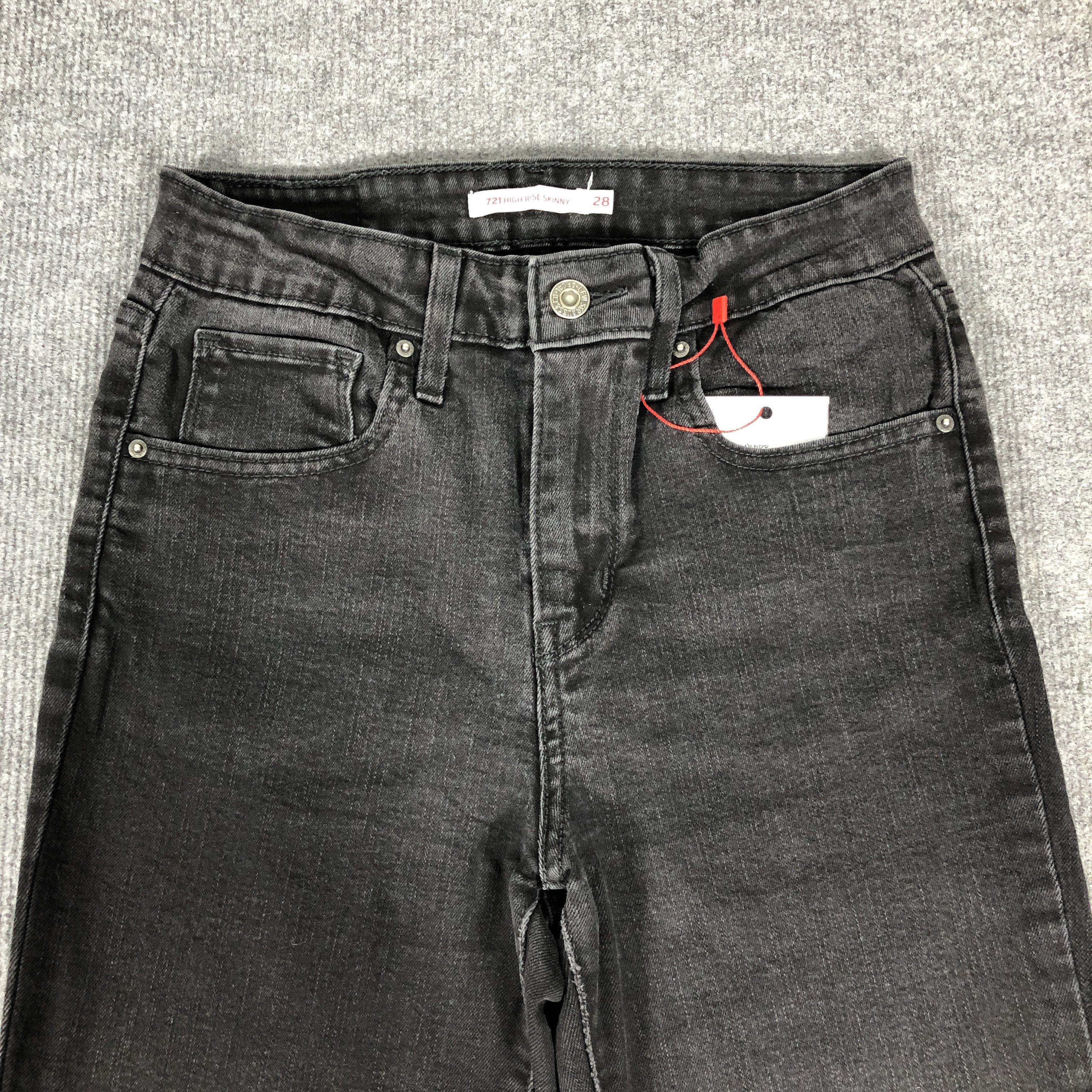 Levi's Levi's 721 High Rise Skinny Distress Jean Size 26" / US 2 / IT 38 - 3 Thumbnail
