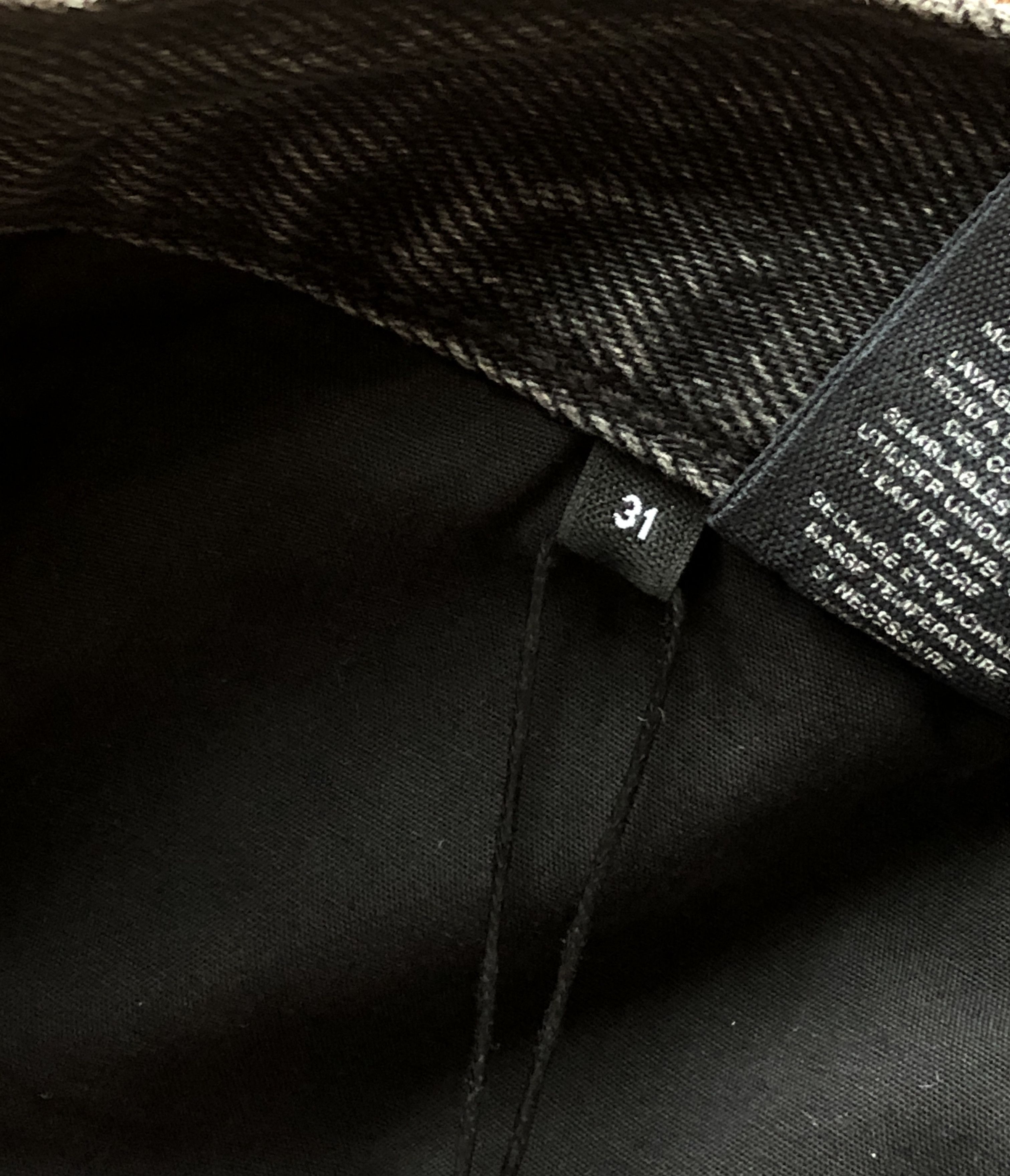 Helmut Lang ⚡️QUICK SALE⚡️Helmut Lang Black Denim Jeans Size US 31 - 6 Thumbnail