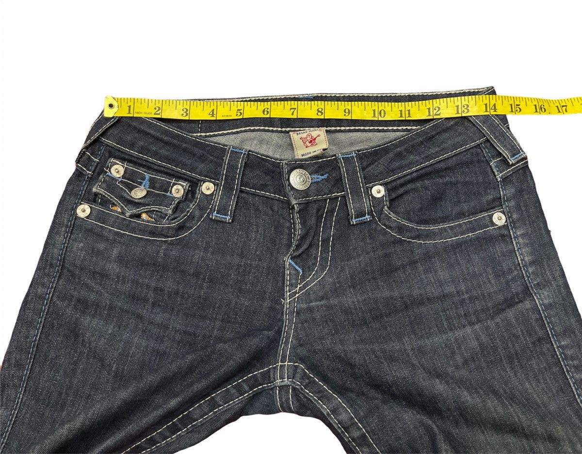 True Religion × Vintage Rare Distressed True Religion Flared Jeans Size 28" / US 6 / IT 42 - 4 Thumbnail
