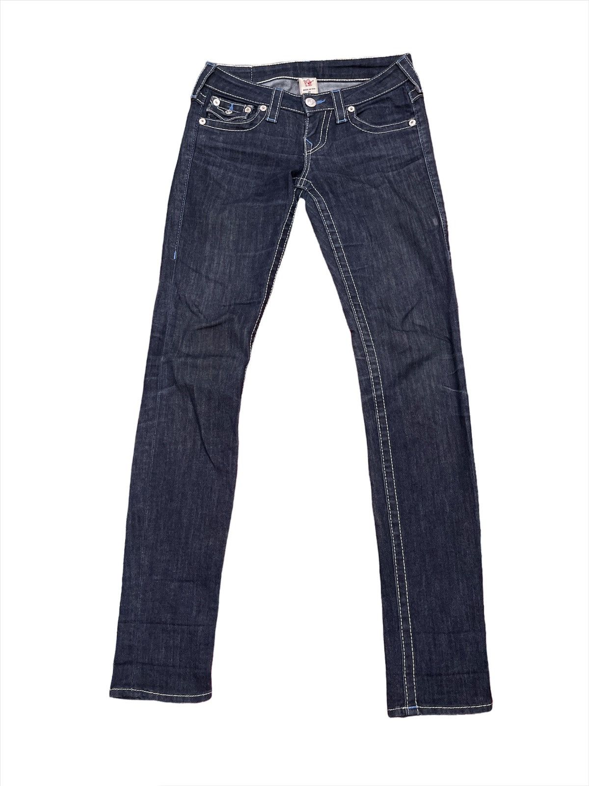 True Religion × Vintage Rare Distressed True Religion Flared Jeans Size 28" / US 6 / IT 42 - 2 Thumbnail